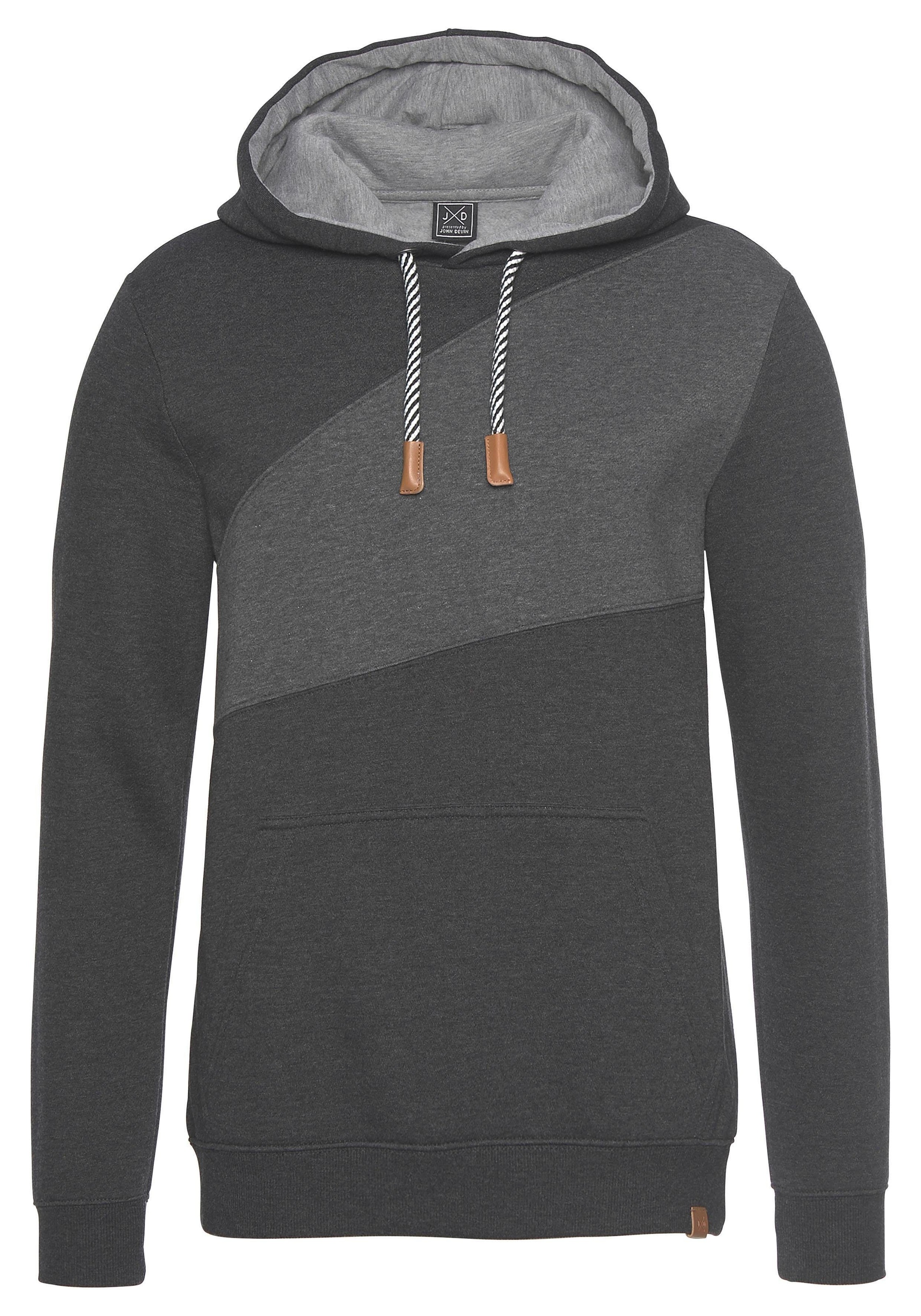 John Devin Kapuzensweatshirt, mit markanter Kordel