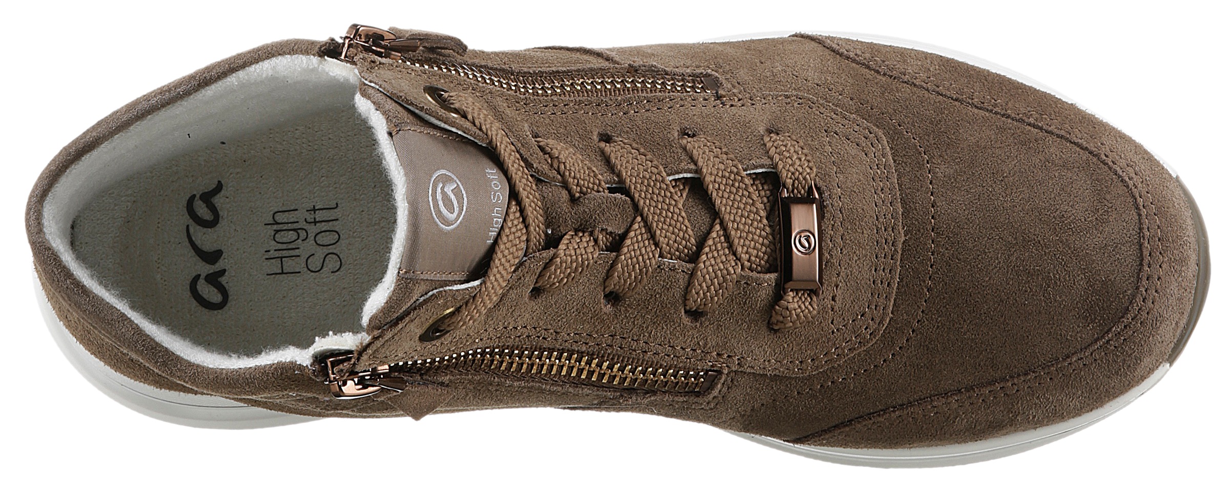 Ara Schnürboots »OSAKA«, High Top Sneaker, Stiefelette, Bequemschuh, in Komfortweite H