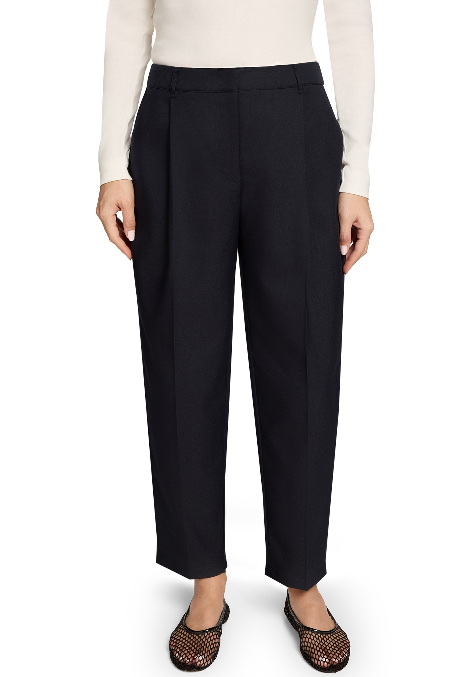 Zero Stoffhose »Hose mit Bügelfalte 30 Inch«