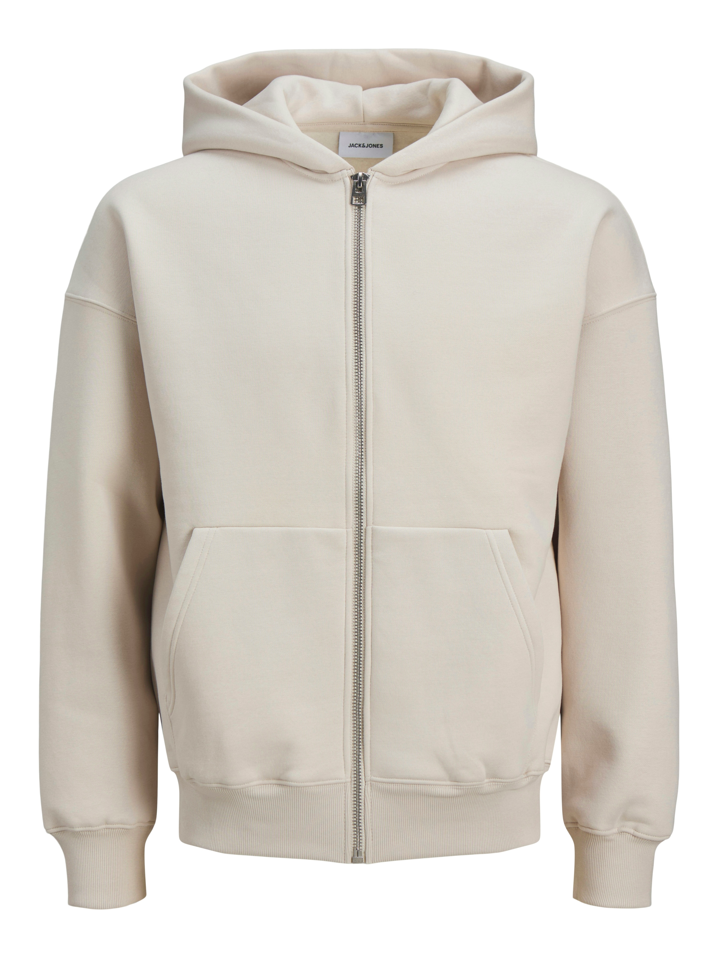 Jack & Jones Kapuzensweatjacke »JJEURBAN EDGE SWEAT ZIP HOOD NOOS«, mit Rippbündchen