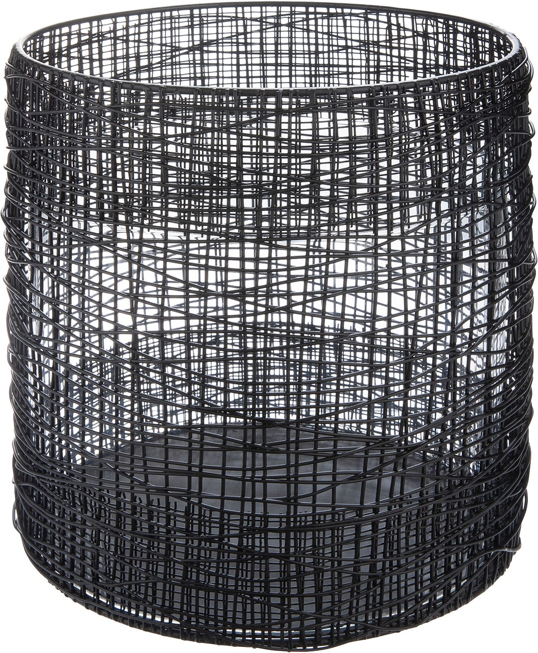 Casablanca by Gilde Windlicht "Windlicht Welding" mit Glaseinsatz