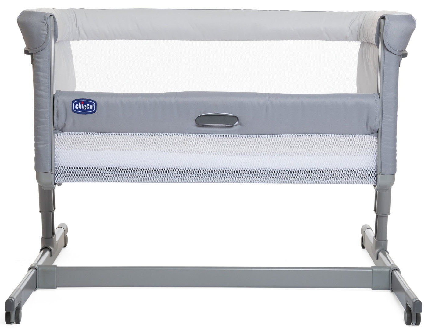 Chicco Beistellbett »Next2Me Dream Evo, Grey«, Bezug teilweise aus recyceltem Material