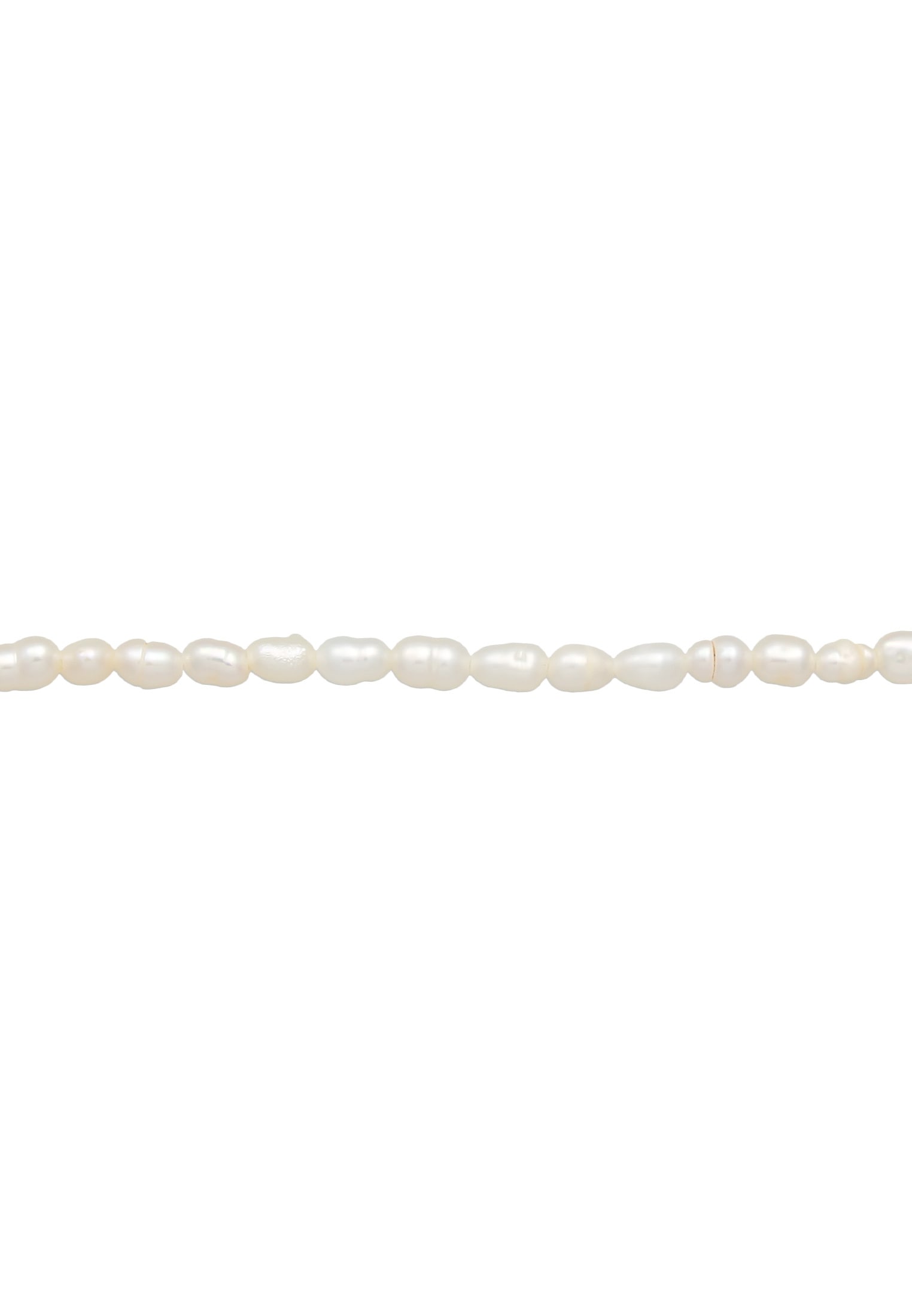 Elli Premium Choker »Halskette Choker Süßwasserperlen Klassik 925 Silber«