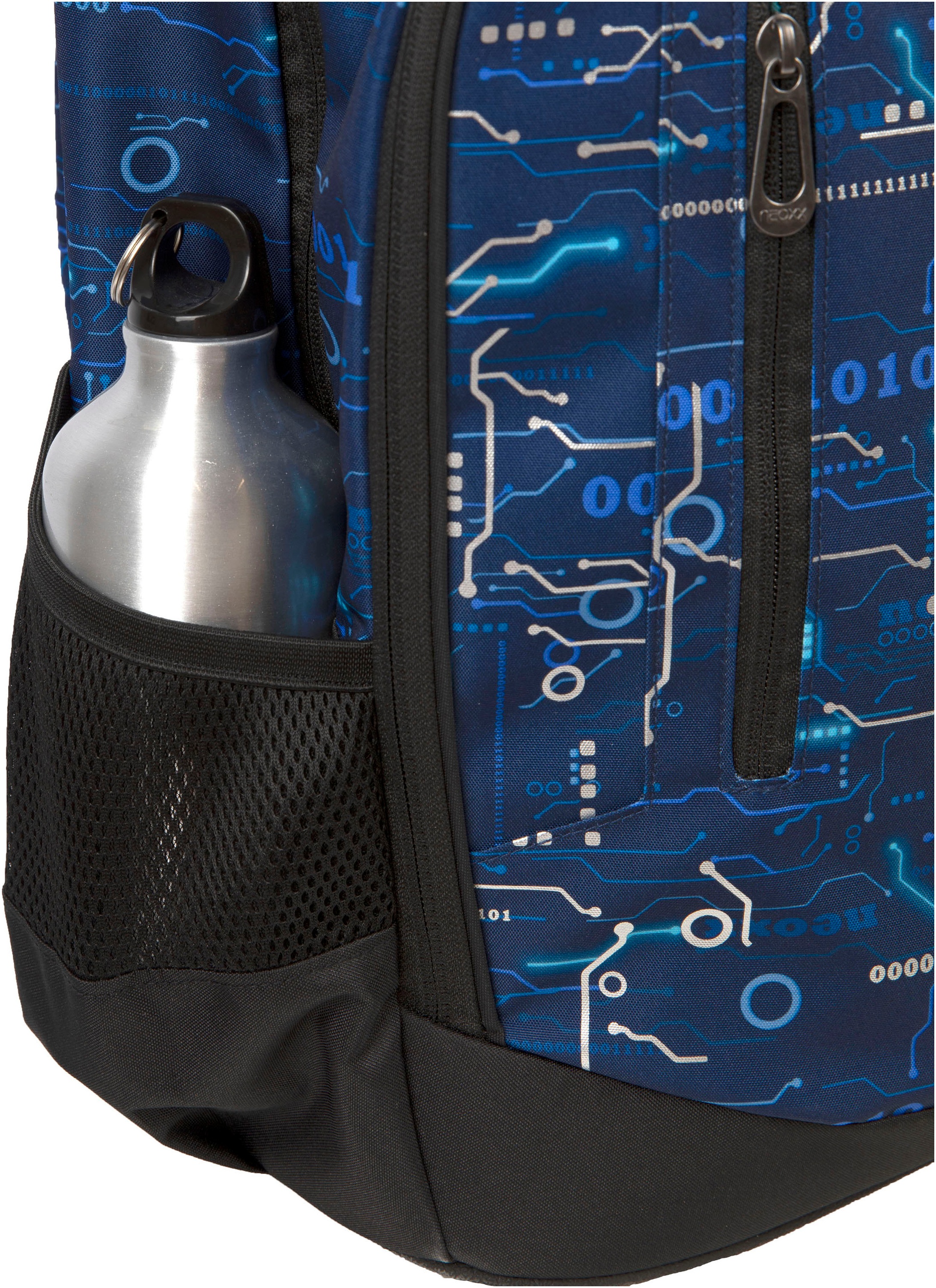 neoxx Schulrucksack »Flow, Next Level«, teilweise aus recyceltem Material