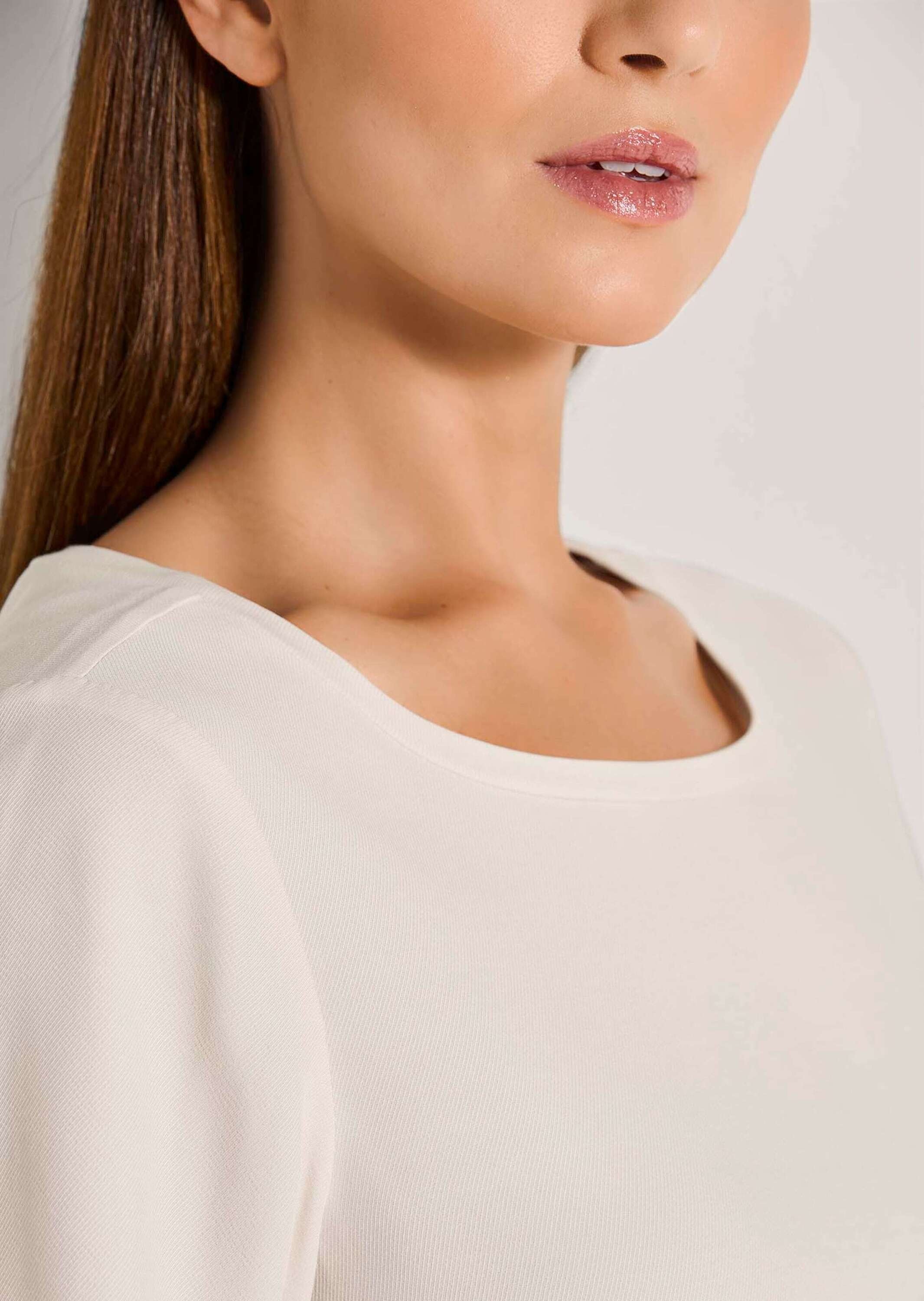 MADELEINE Kurzarmshirt »Shirt Rundhals-Shirt mit kurzen Ärmeln«