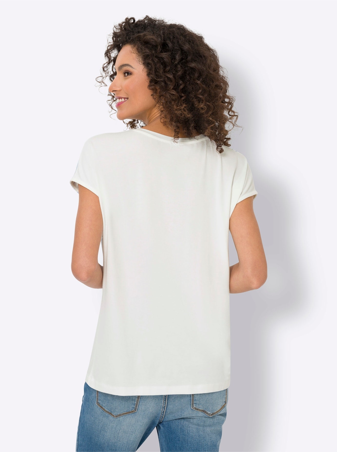 heine Rundhalsshirt »Shirt«, (1 tlg.)
