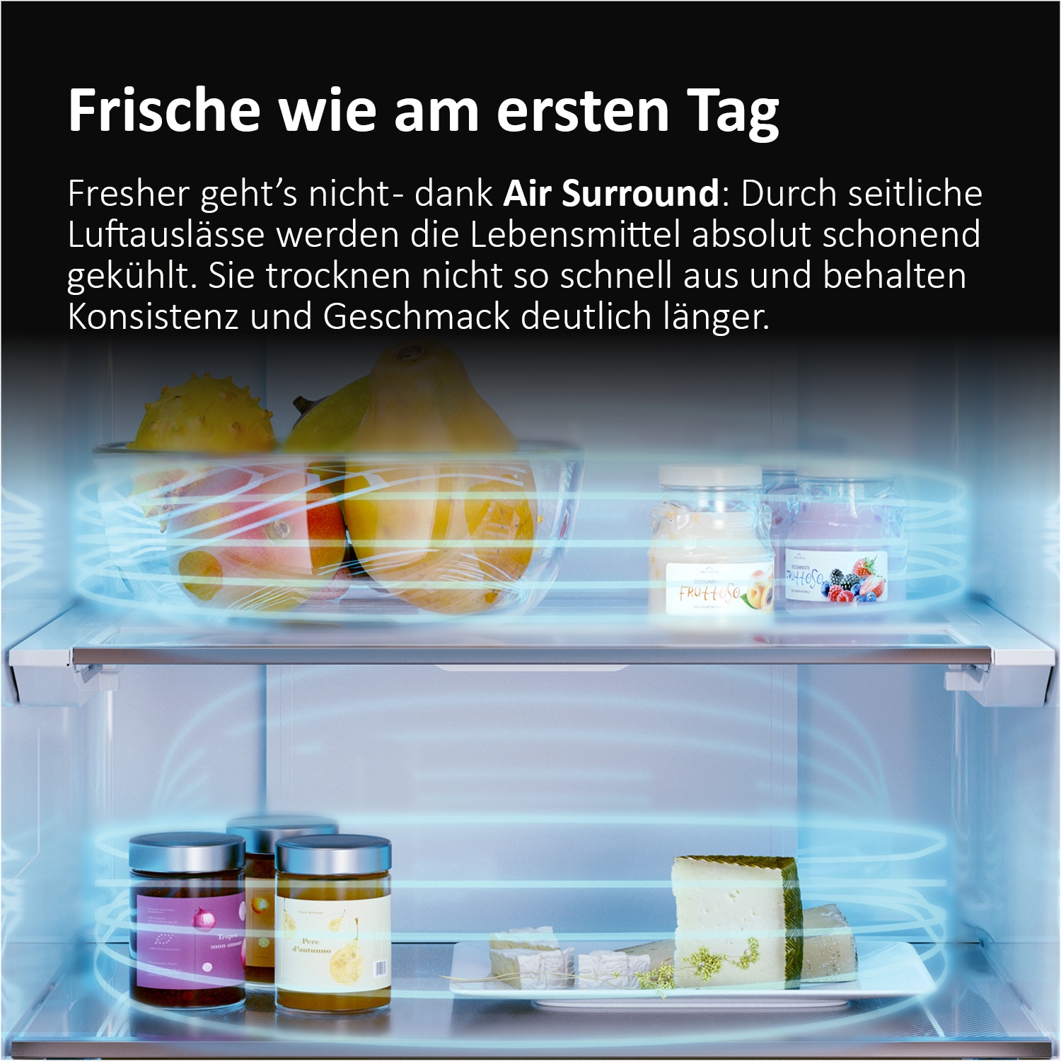 Haier French Door »HFW7720ENMB« 200,6 cm hoch 70 cm breit 201 cm hoch, 70 cm breit, Easy Access-Gefrierschubladen