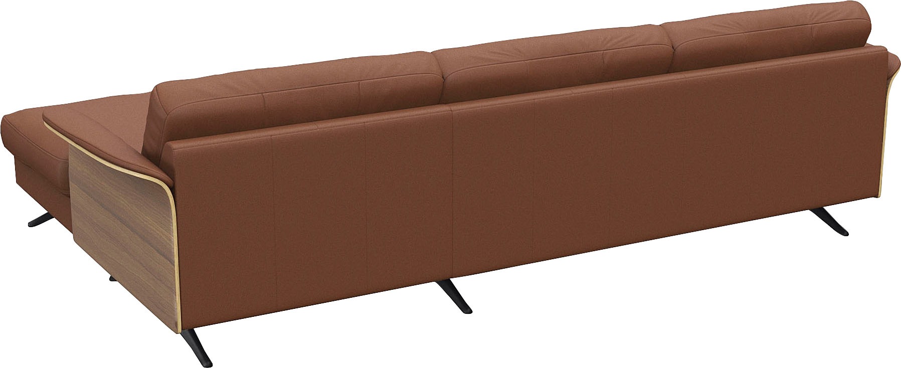 FLEXLUX Ecksofa »Glow, super bequem durch hochwertigem Sitzaufbau mit Federkern, L-Form«, Modernes skandinavisches Design