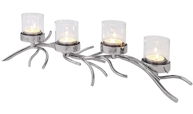 »PAREO, bequem Fink Metall«, Kerzenleuchter rotierenden Adventsleuchter aus kaufen mit Elementen