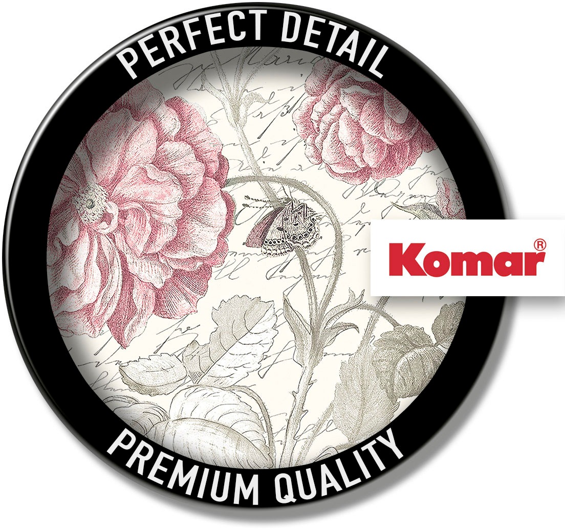 Komar Bild »Poème Rose«, Natur, (1 St.), Wandbild zur Dekoration - ohne Rahmen