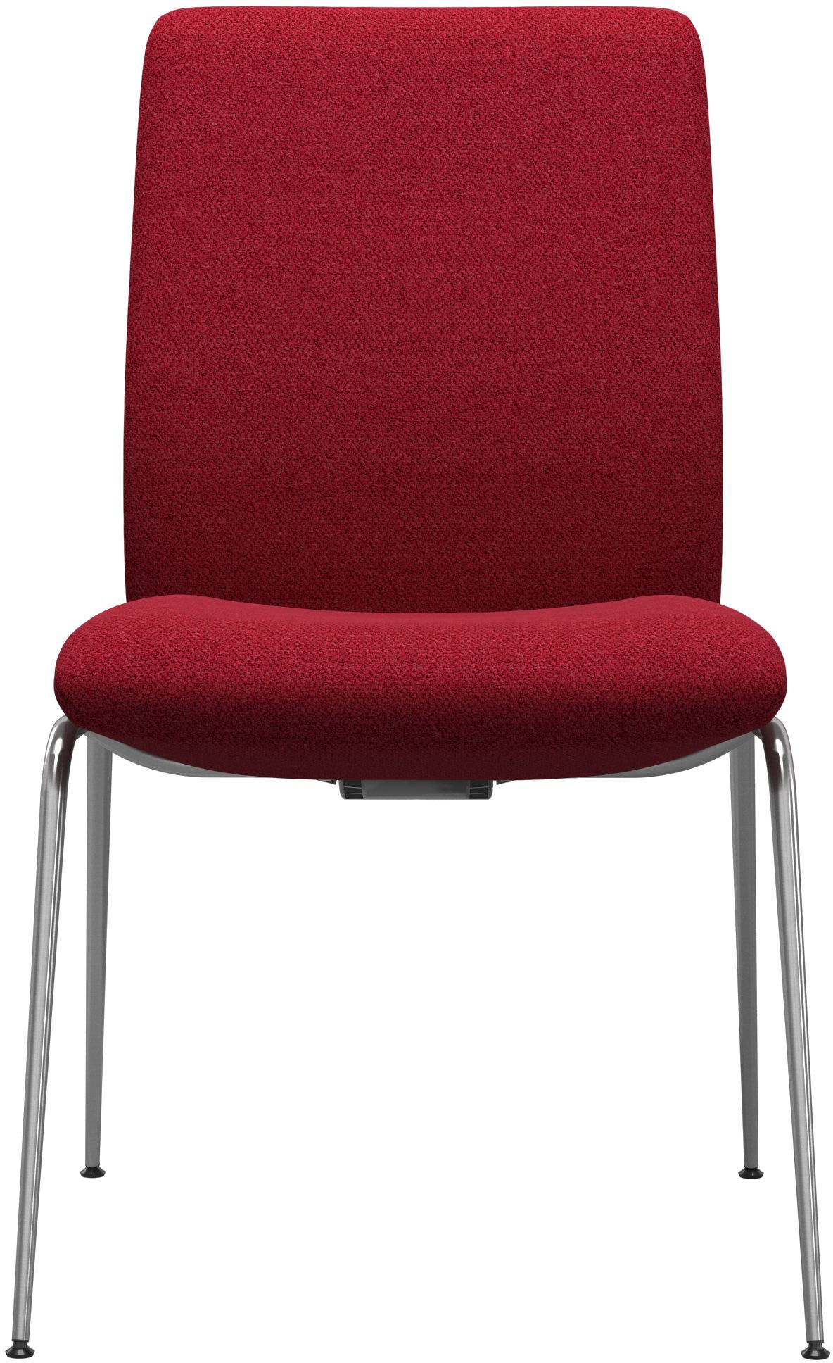 Stressless® Polsterstuhl »Laurel«, ROHLEDER Stoff Q2 FARON, Low Back, Größe L, mit Beinen aus Stahl in Schwarz matt