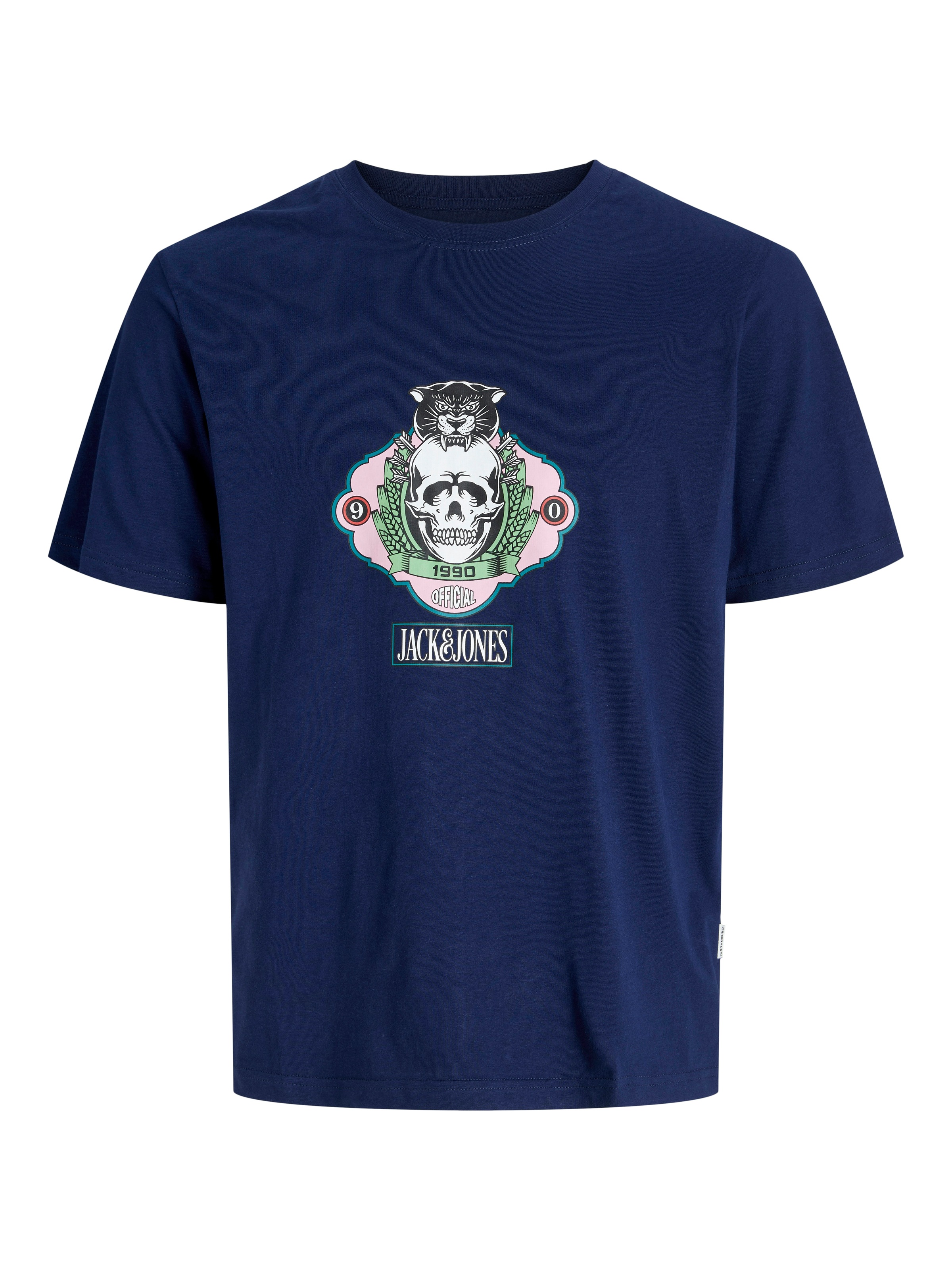 Jack & Jones Junior T-Shirt »JORSKULL NATURE TEE SS CREW NECK SN JNR«