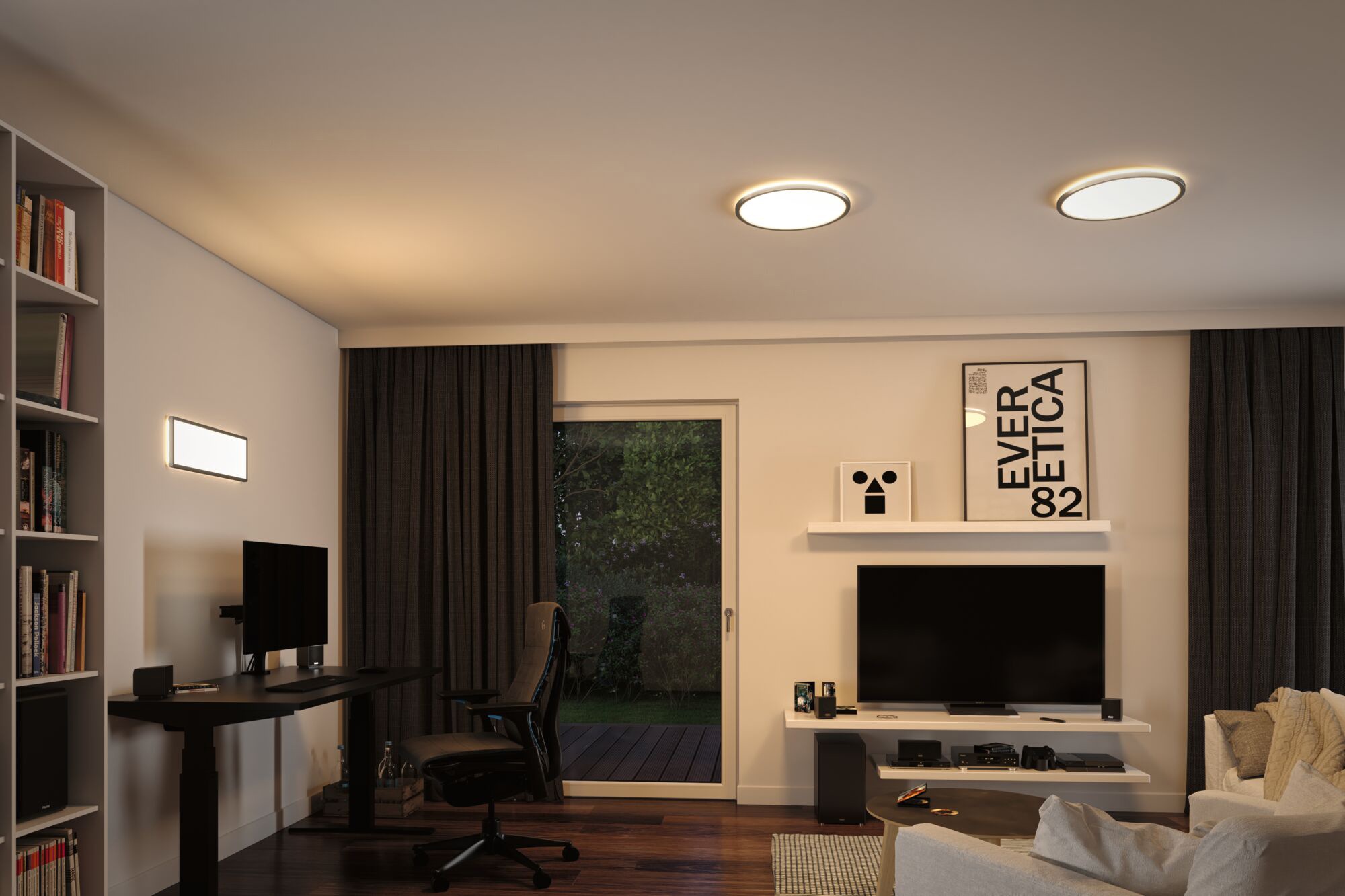 Paulmann LED Panel »Atria Shine«, 1 flammig