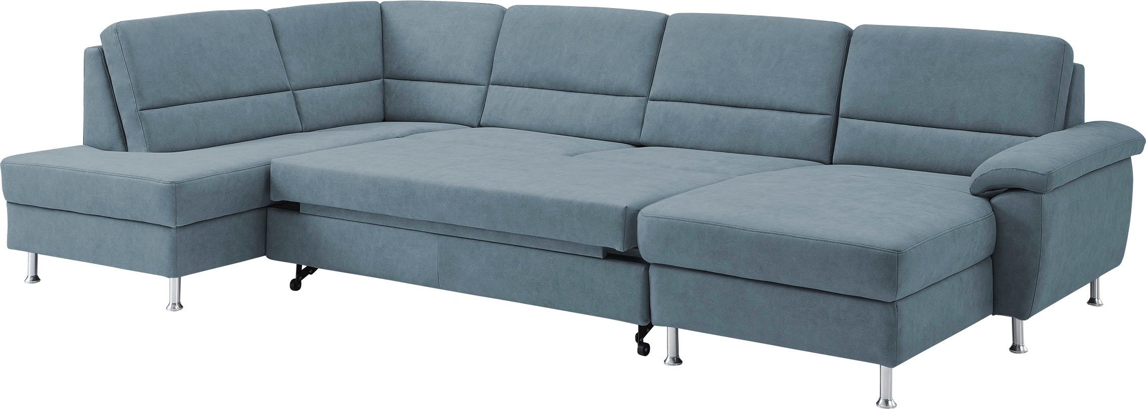 CALIZZA INTERIORS Wohnlandschaft »Onyx U-Form«, (3 St.), wahlweise mit Bettfunktion und Bettkasten