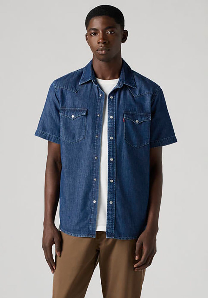 Levi's® Jeanshemd »SS CLASSIC WESTERN« mit Brusttaschen