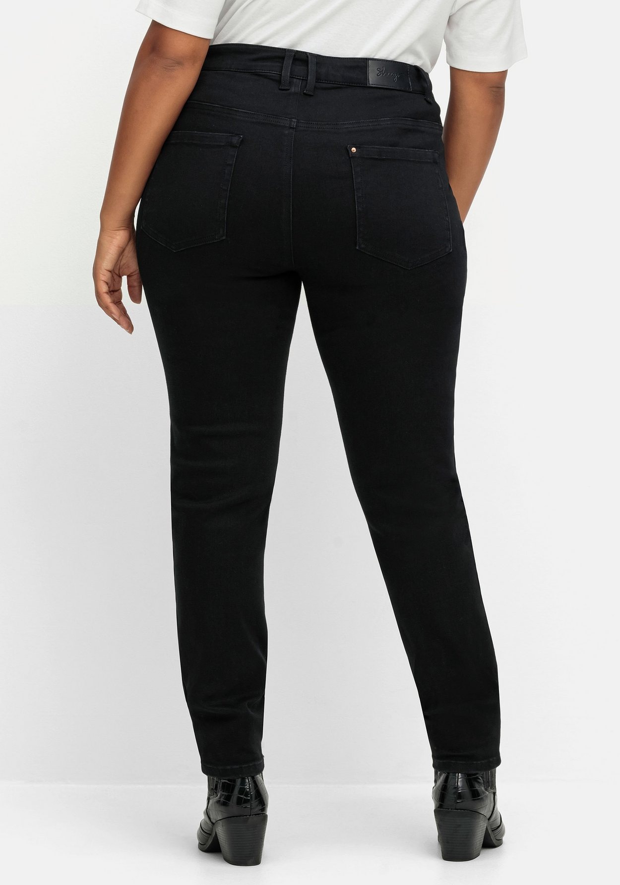 Sheego Stretch-Jeans »Skinny Stretch-Jeans Skinny mit Bodyforming-Effekt«