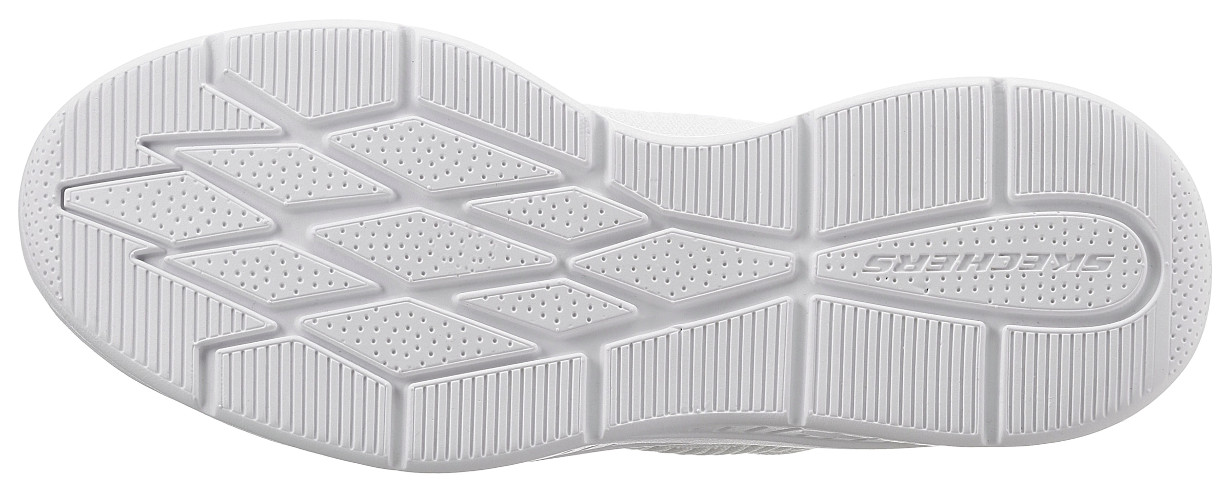 Skechers Sneaker »BOBS SQUAD CHAOS AIR«, mit gepolstertem Schaftrand, Freizeitschuh, Halbschuh, Schnürschuh