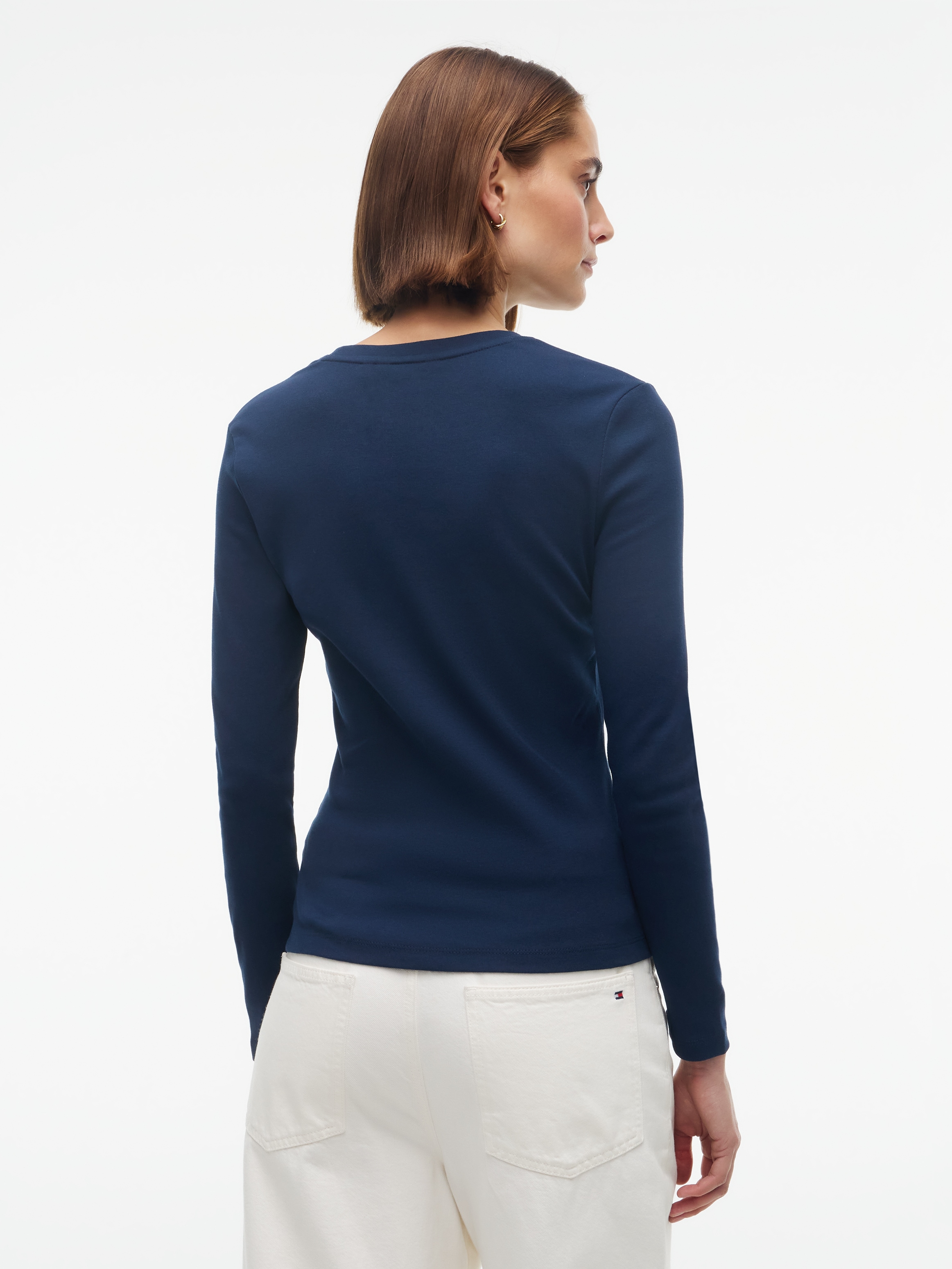 Tommy Hilfiger Langarmshirt »CODY SLIM C-NK L/S T-SHIRT« Baumwolle, slim fit