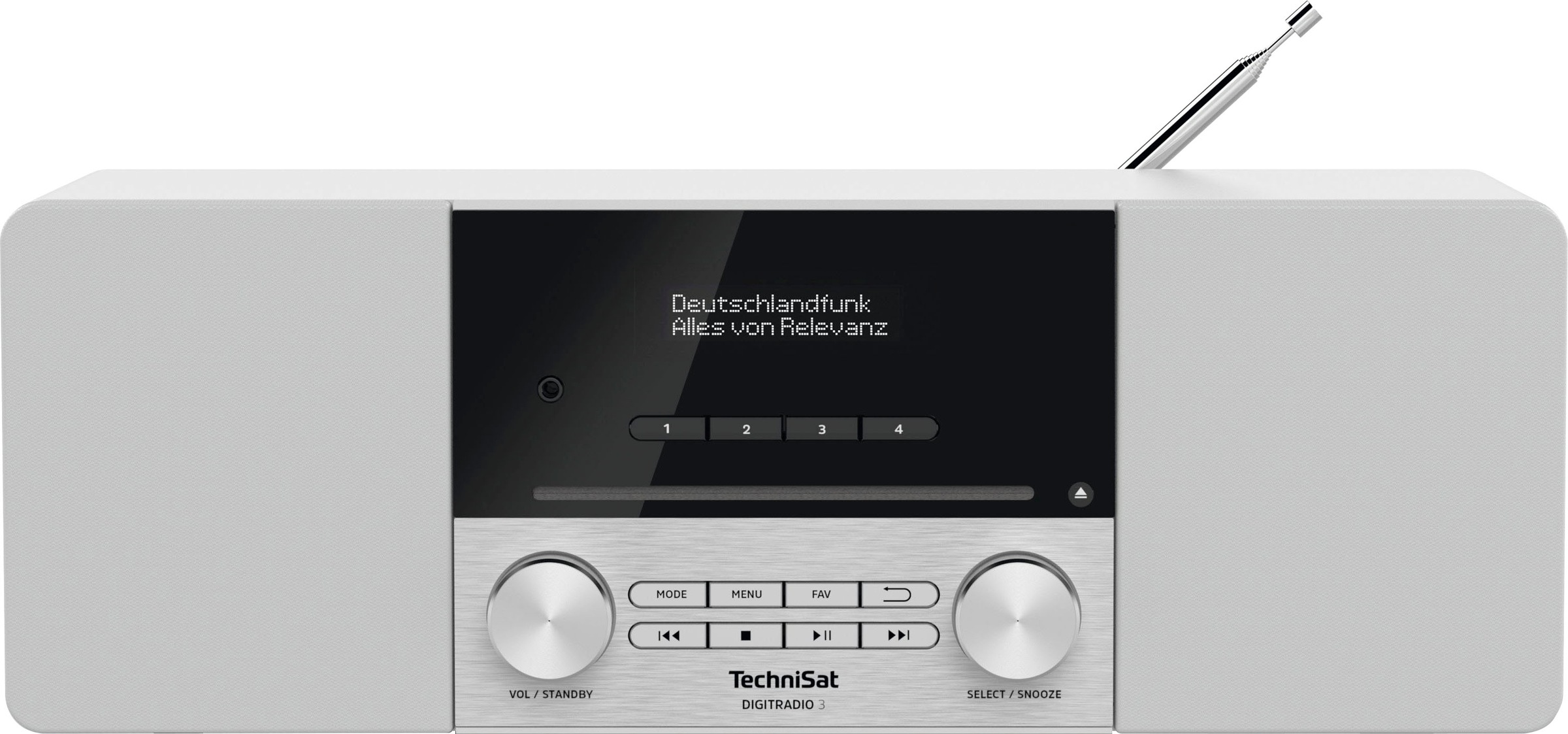 (A2DP 3 XXL CD-Player, Germany ➥ Digitalradio | mit Bluetooth-AVRCP (DAB+) Jahre Made »DIGITRADIO 20 TechniSat (DAB+)-UKW Bluetooth Garantie Digitalradio 3«, RDS UNIVERSAL W), in