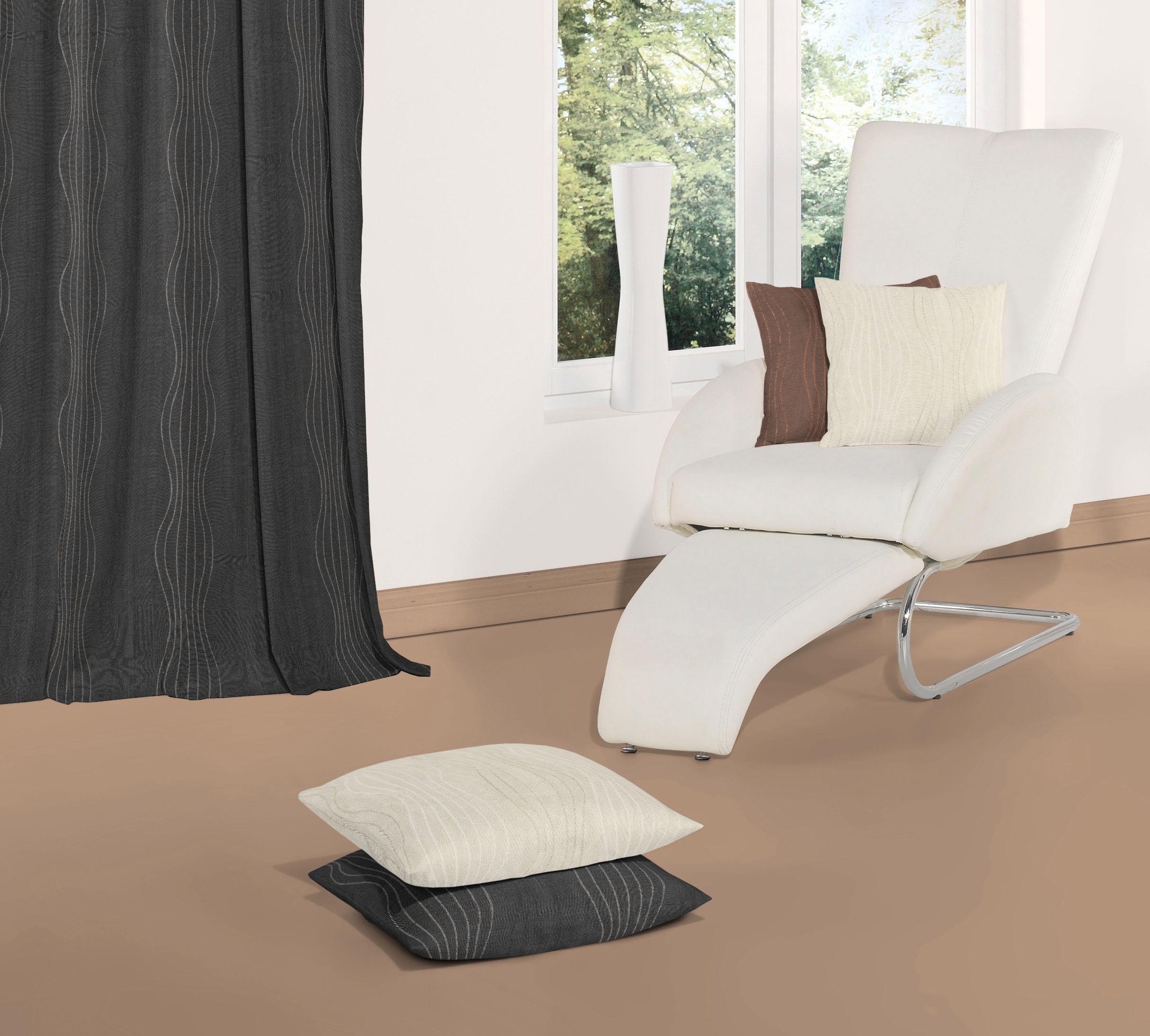 Wirth Dekokissen »Riccia« Kissenhülle ohne Füllung, 2 Stück