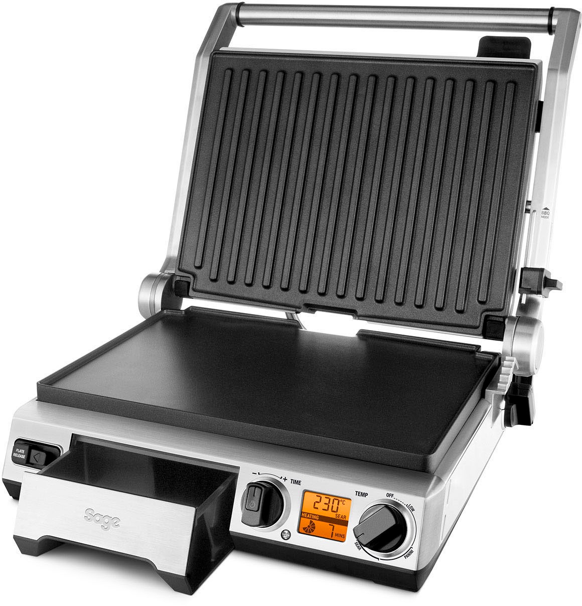 Sage Kontaktgrill »SGR820«, 2400 W, The Smart Grill