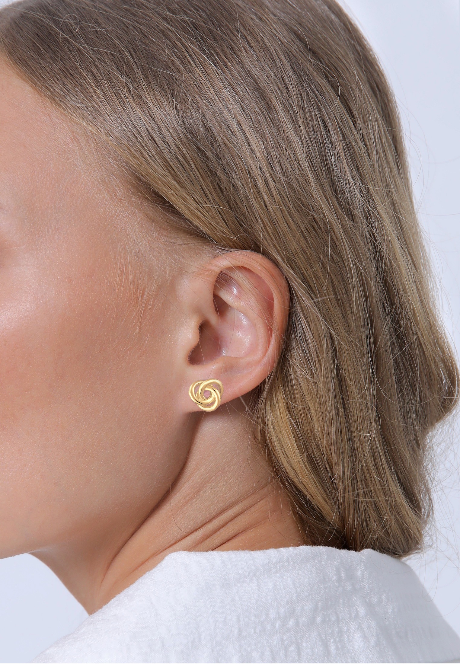 Elli Paar Ohrstecker »Ohrringe Ohrstecker Knoten 925 Sterling Silber«