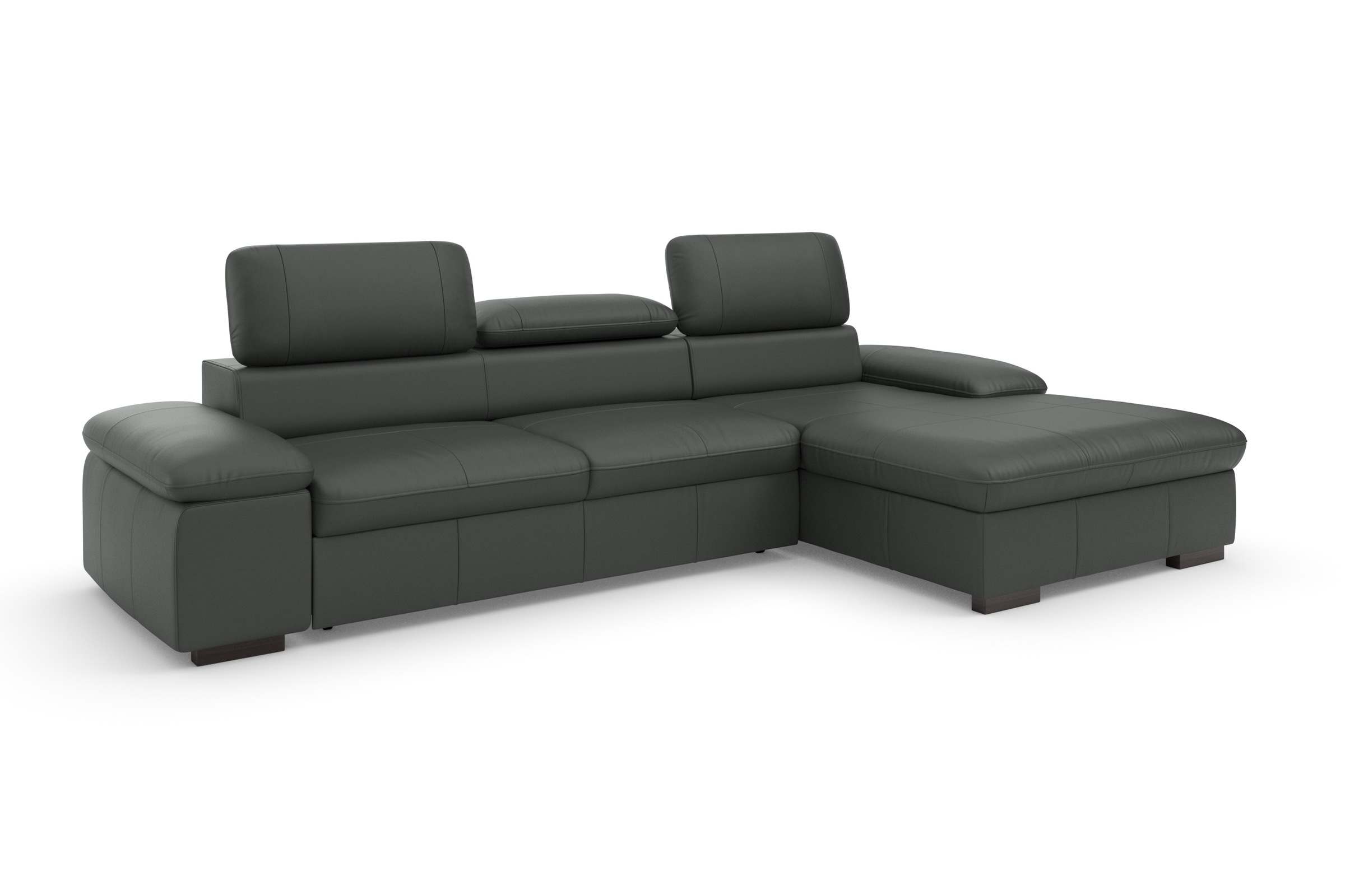 Home affaire Ecksofa »Alberto L-Form«, mit Kopfteilverstellung, wahlweise mit Bettfunktion