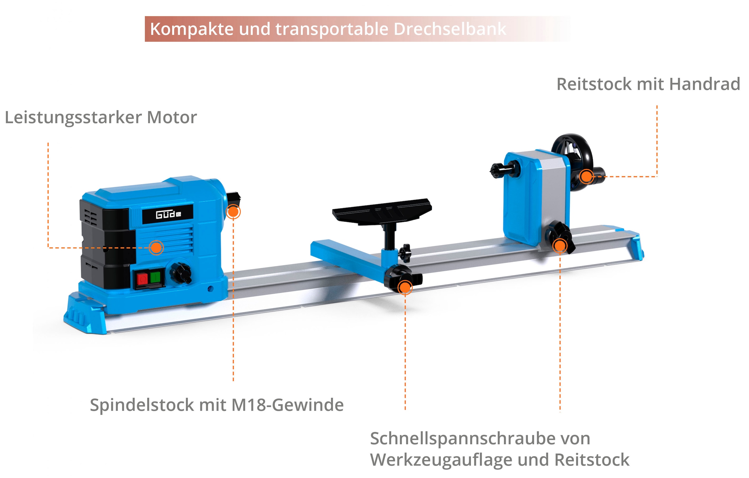Güde Drechselbank »»GDM 600««