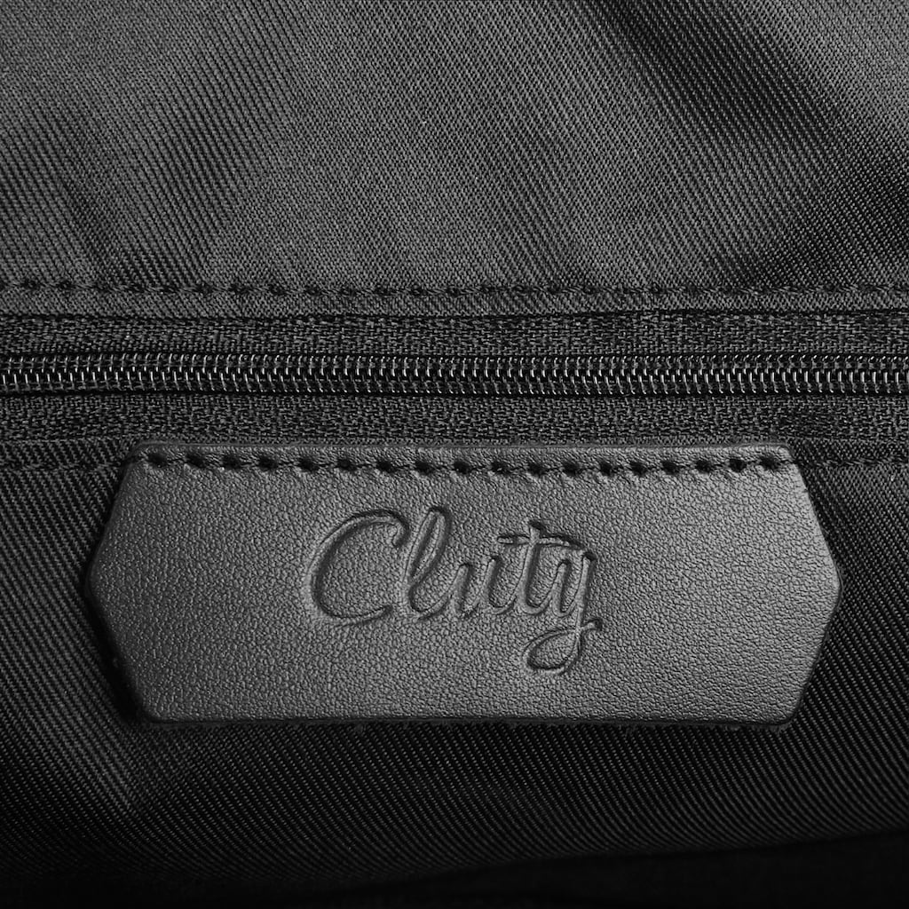 Cluty Shopper, (1 tlg.), echt Leder, Made in Italy