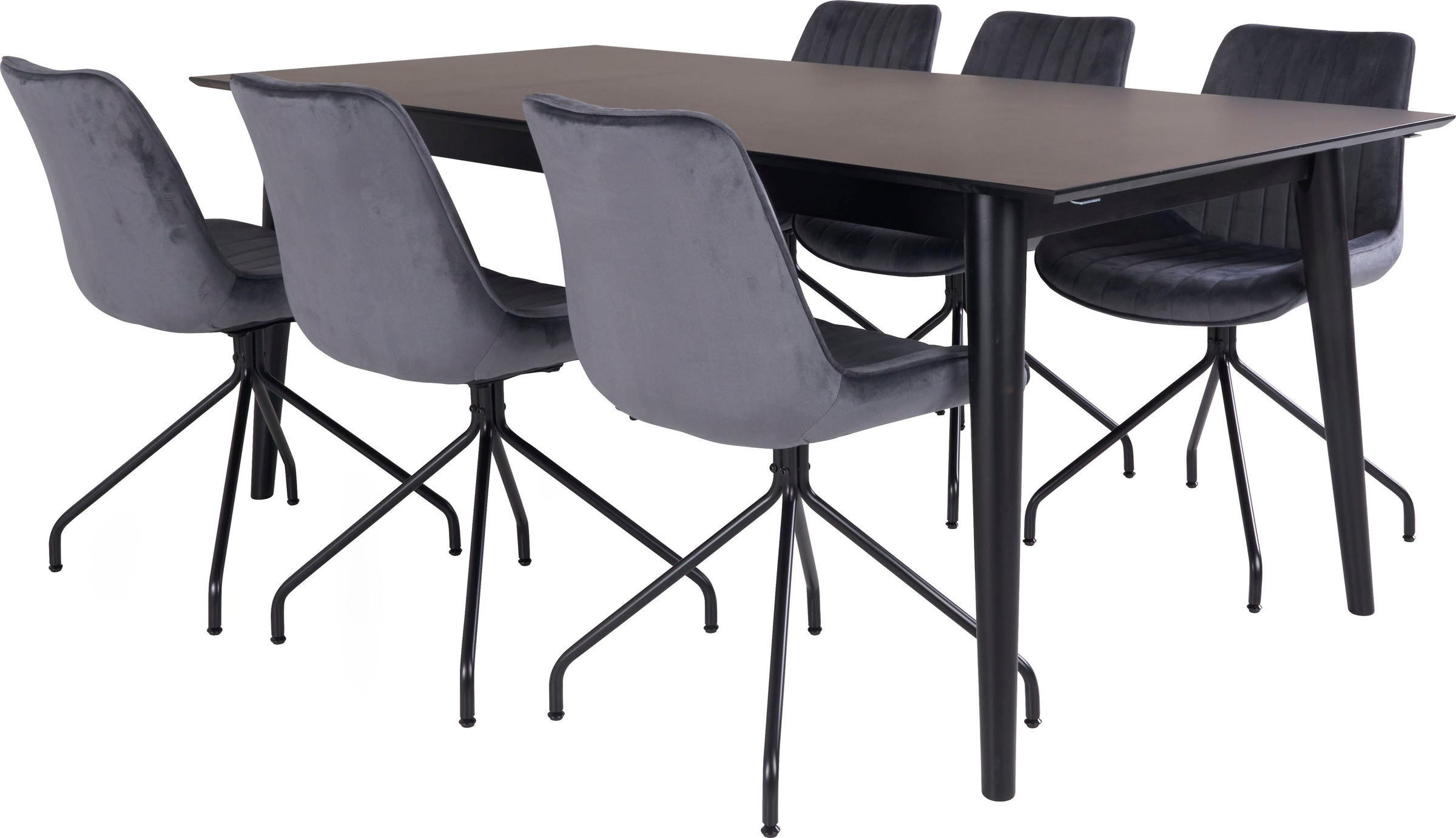 Homexperts Essgruppe »Odense«, (Set, 7 tlg.), mit ausziehbarem Tisch auf  Raten kaufen