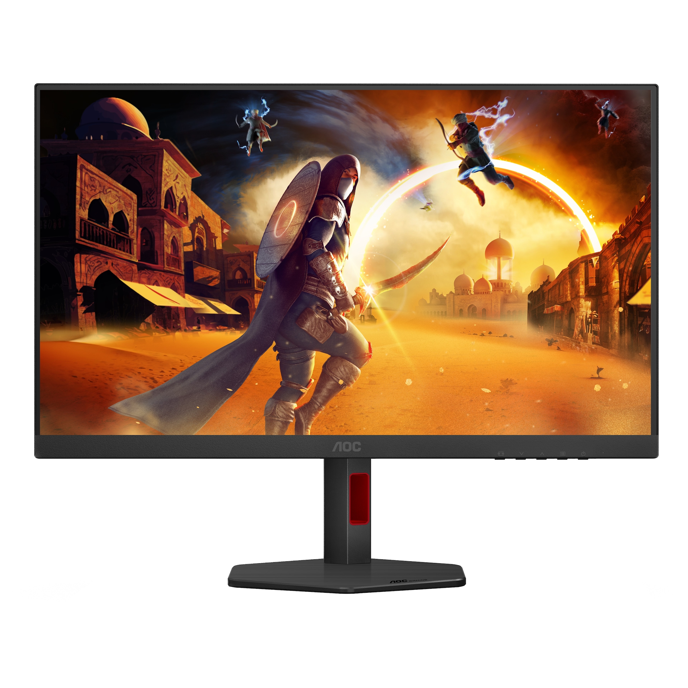 AOC Gaming-Monitor »U27G4R« 68,4 cm/27 ″  3840 x 2160 px UHD 1 Reaktionszeit 160 Hz UHD / Dual Frame, neigbar, Monitor für Konsolen-Gaming, HDMI 2.1