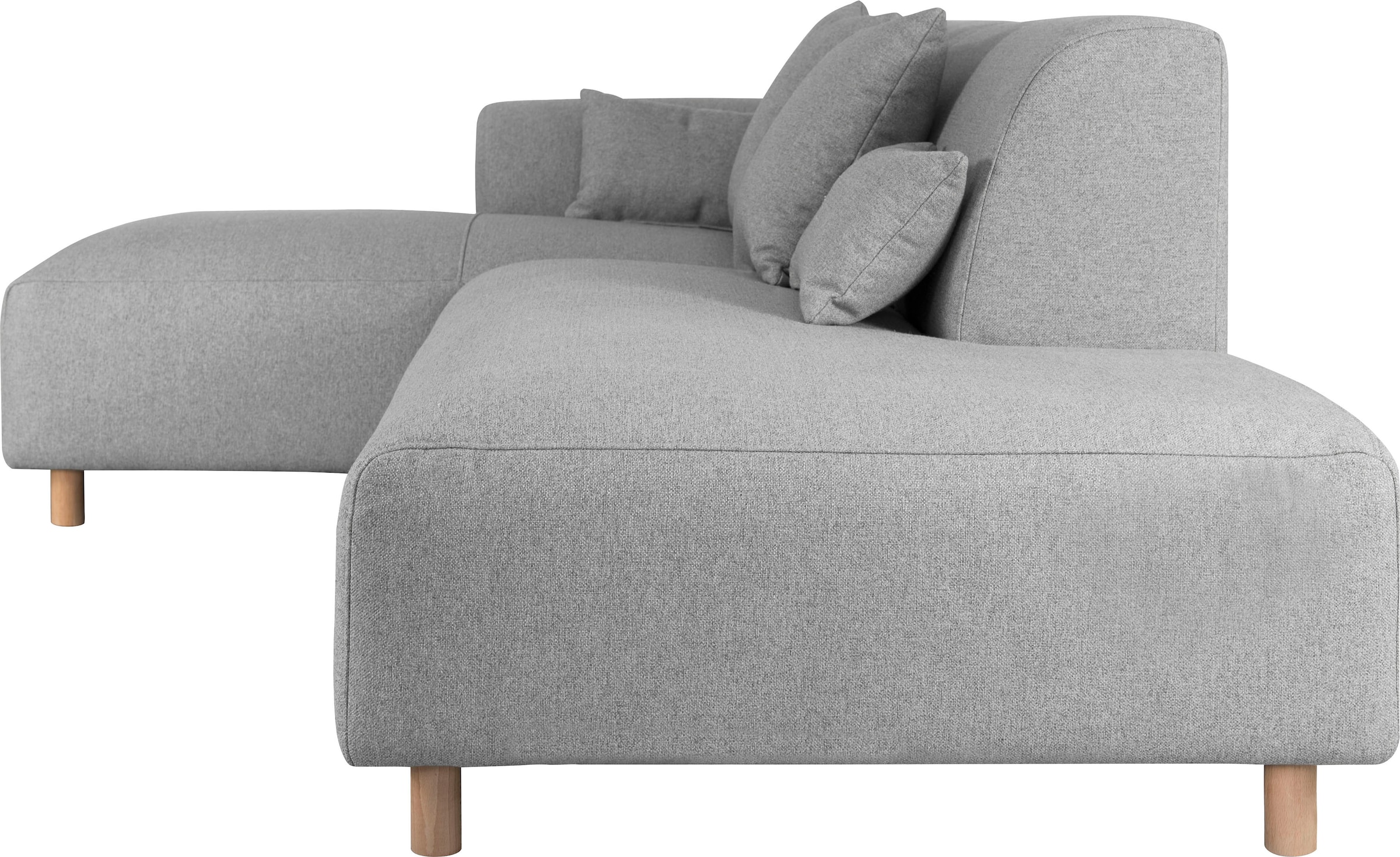 andas Ecksofa »Svennis L-Form«, incl. Zierkissen, in 2 Bezugsvarianten
