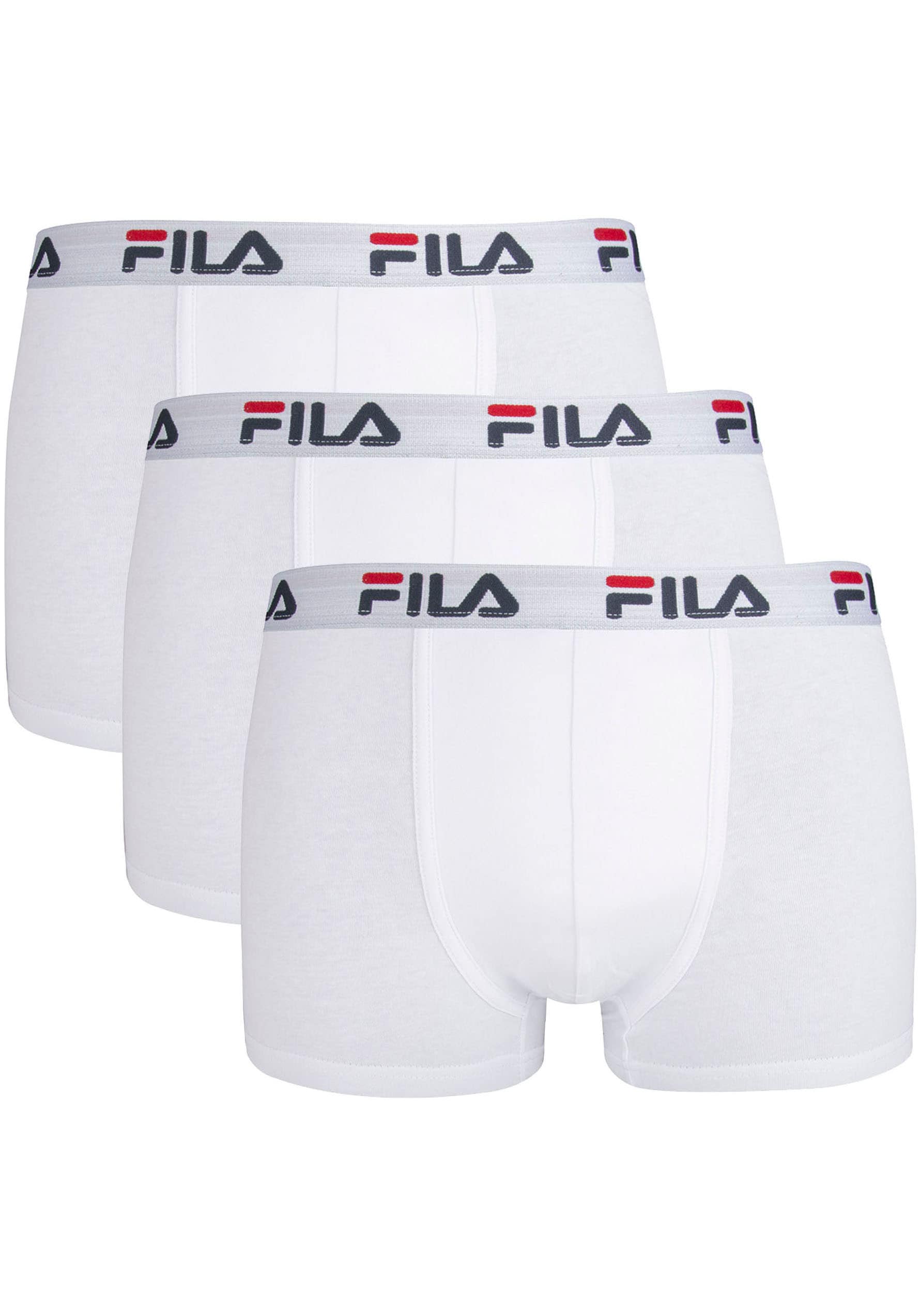 Boxershorts, (3er Pack), mit elastischem Logobund