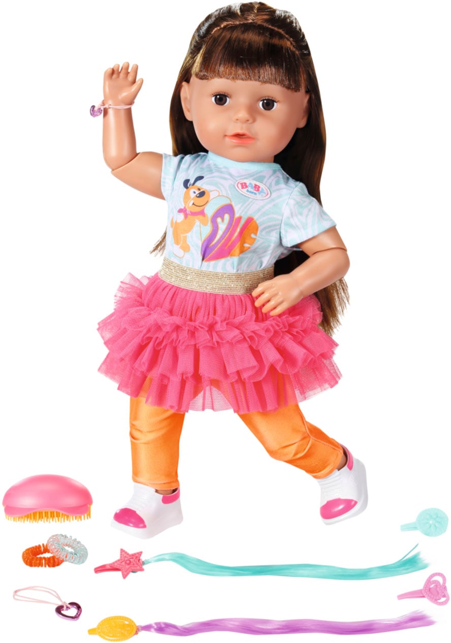 Baby Born Stehpuppe »Style&Play, Sister brünett, 43 cm«