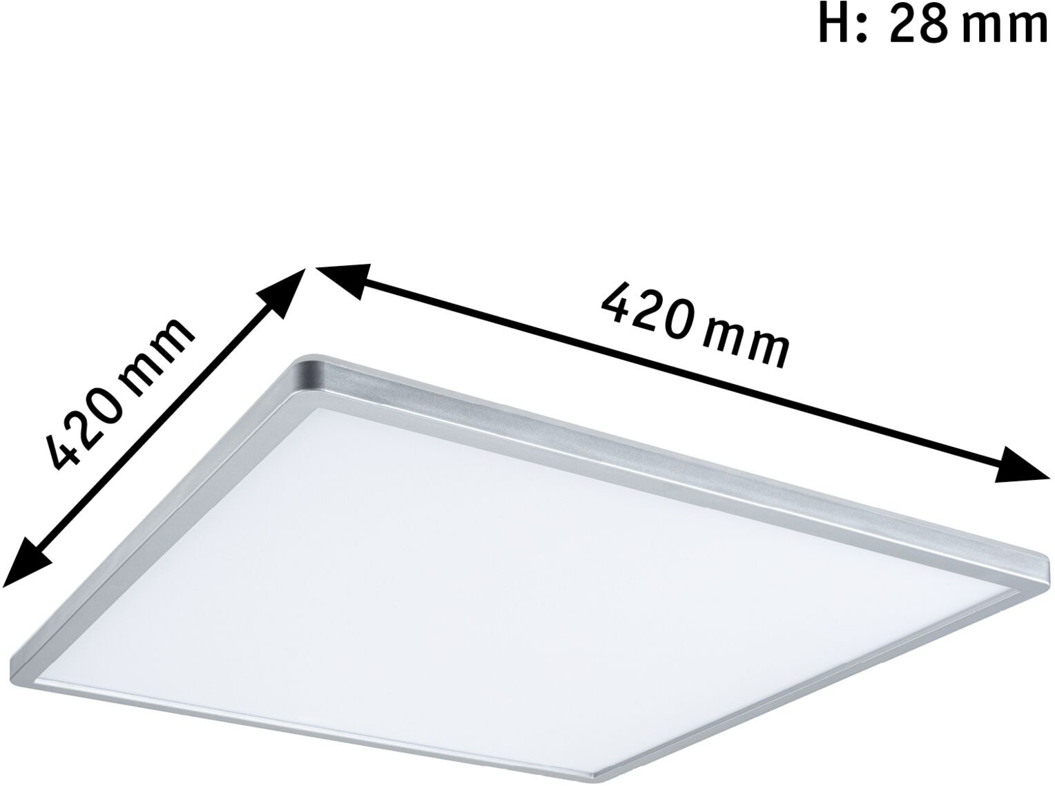 Paulmann LED Panel »Atria Shine«, 1 flammig