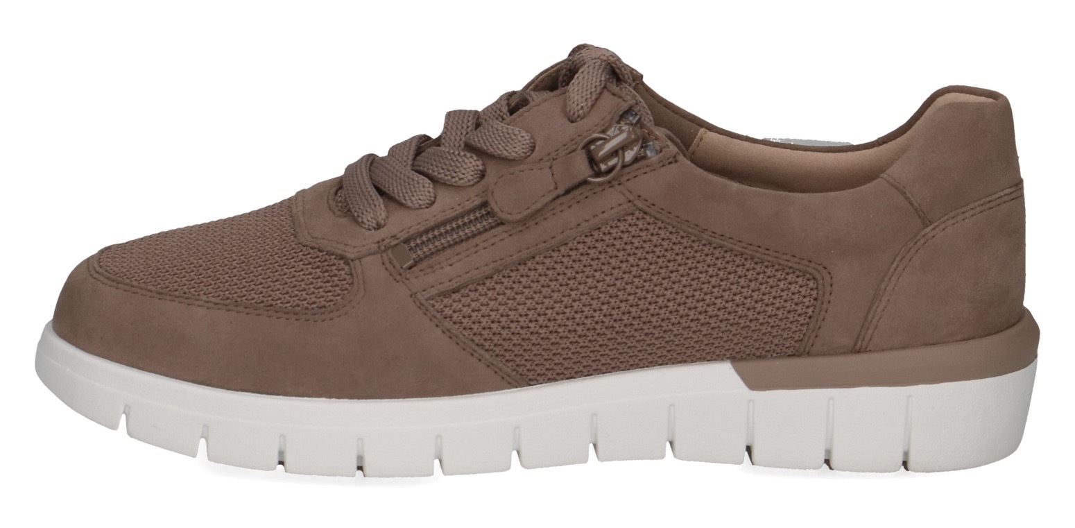Caprice Keilsneaker, Freizeitschuh, Halbschuh, Schnürschuh in Komfortweite H (=sehr weit)