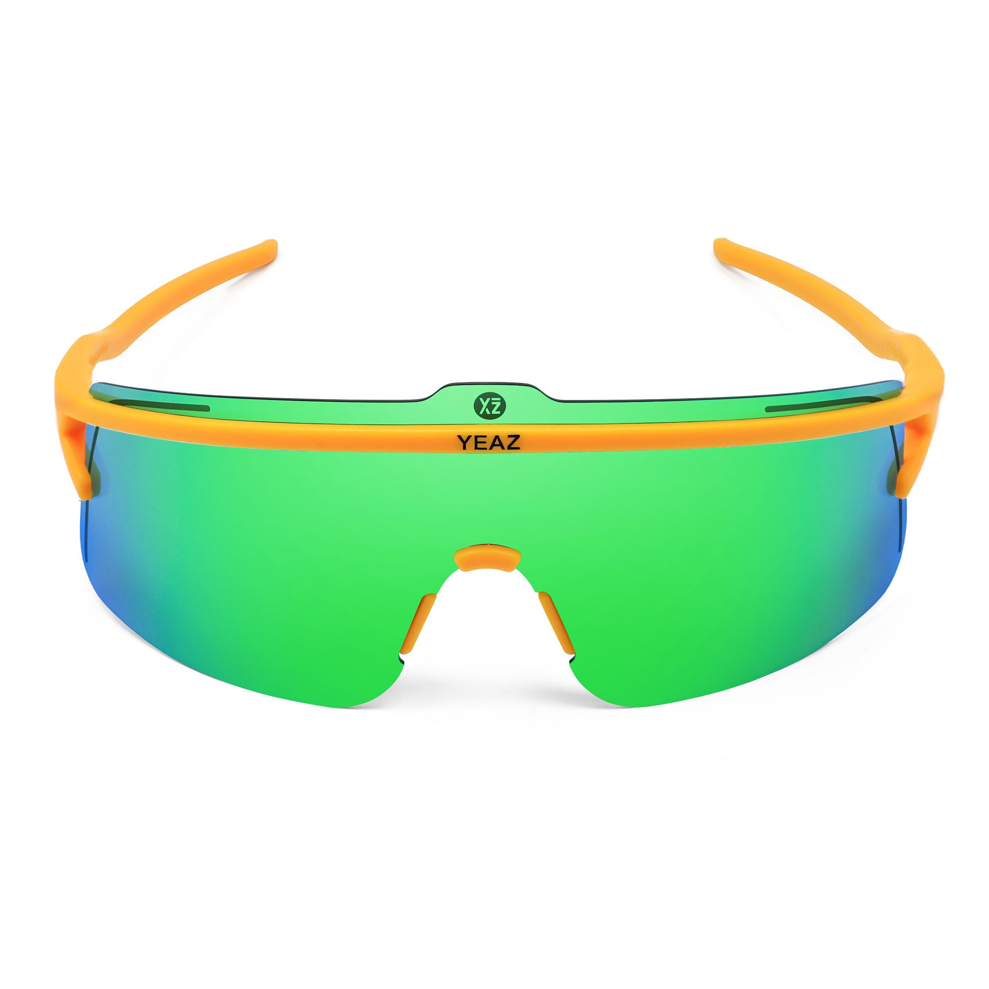 YEAZ Sportbrille »Sport-Sonnenbrille Black/Silver SUNSHADE«