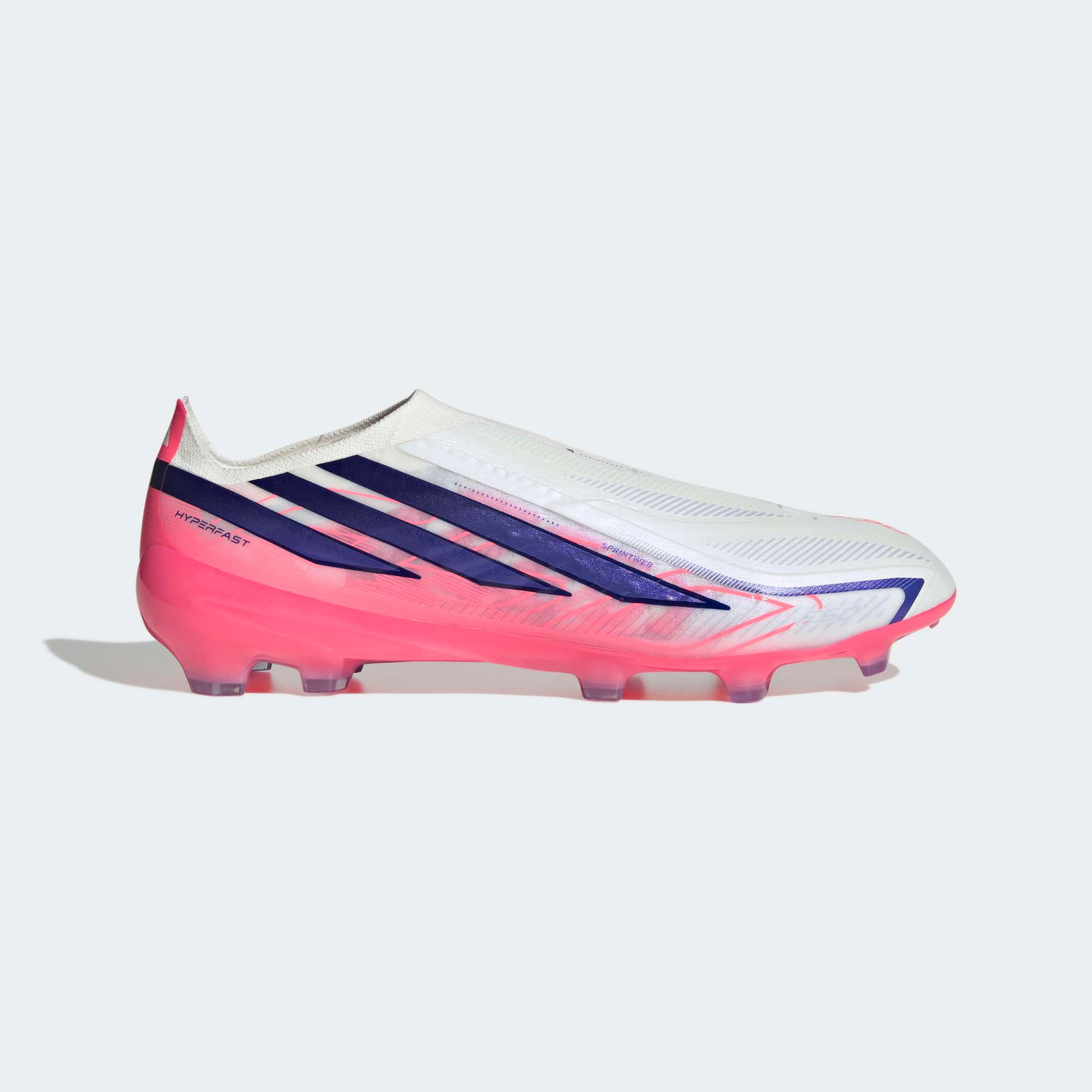 adidas Performance Fußballschuh »F50 HYPERFAST PRO , FESTE BÖDEN, SCHNÜRLOS«  Außensohle für Rasen und feste Böden