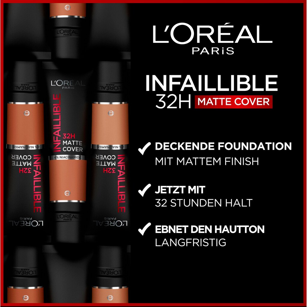 L'ORÉAL PARIS Foundation »L'Oréal Paris Infaillible 32H Matte Cover«