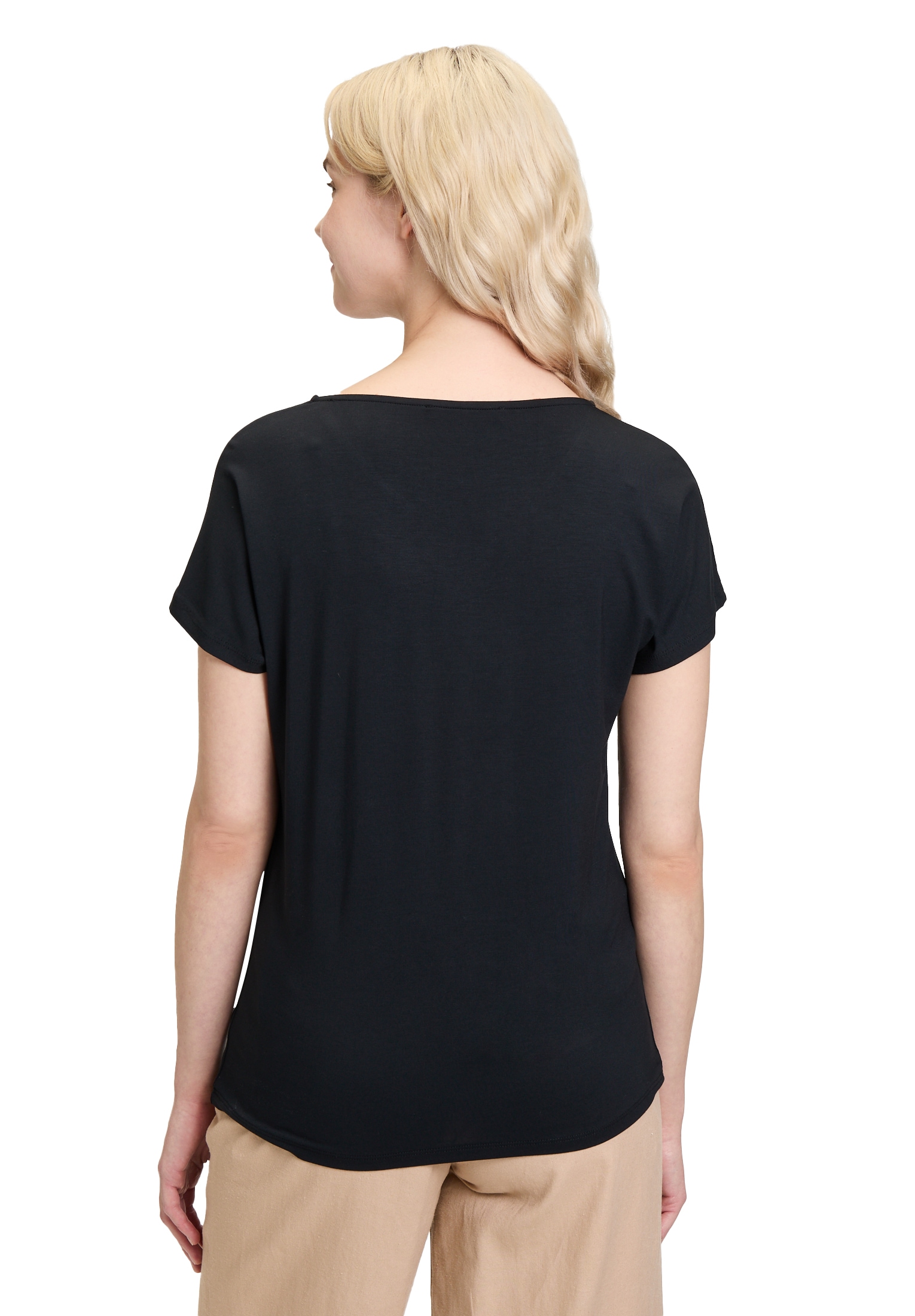 Betty Barclay Kurzarmshirt »Casual-Shirt mit V-Ausschnitt«