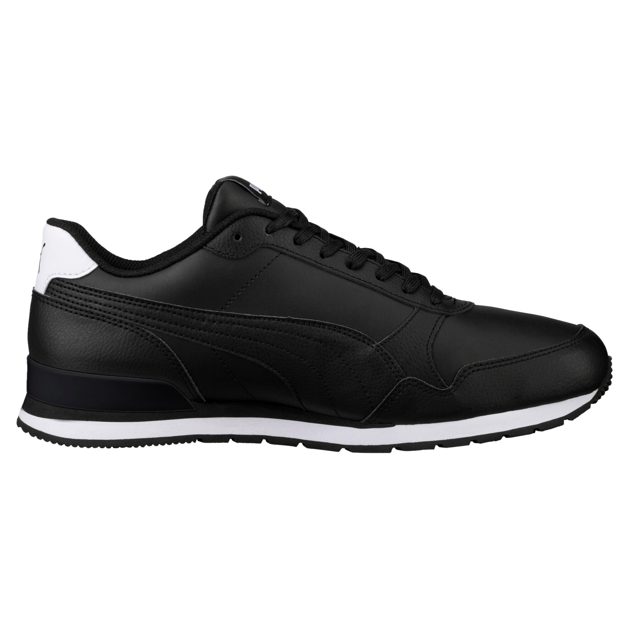 PUMA Sneaker »ST RUNNER V2 FULL L«  mit Schnürverschluss, mit SOFTFOAM+ Dämpfungstechnologie, aus Leder