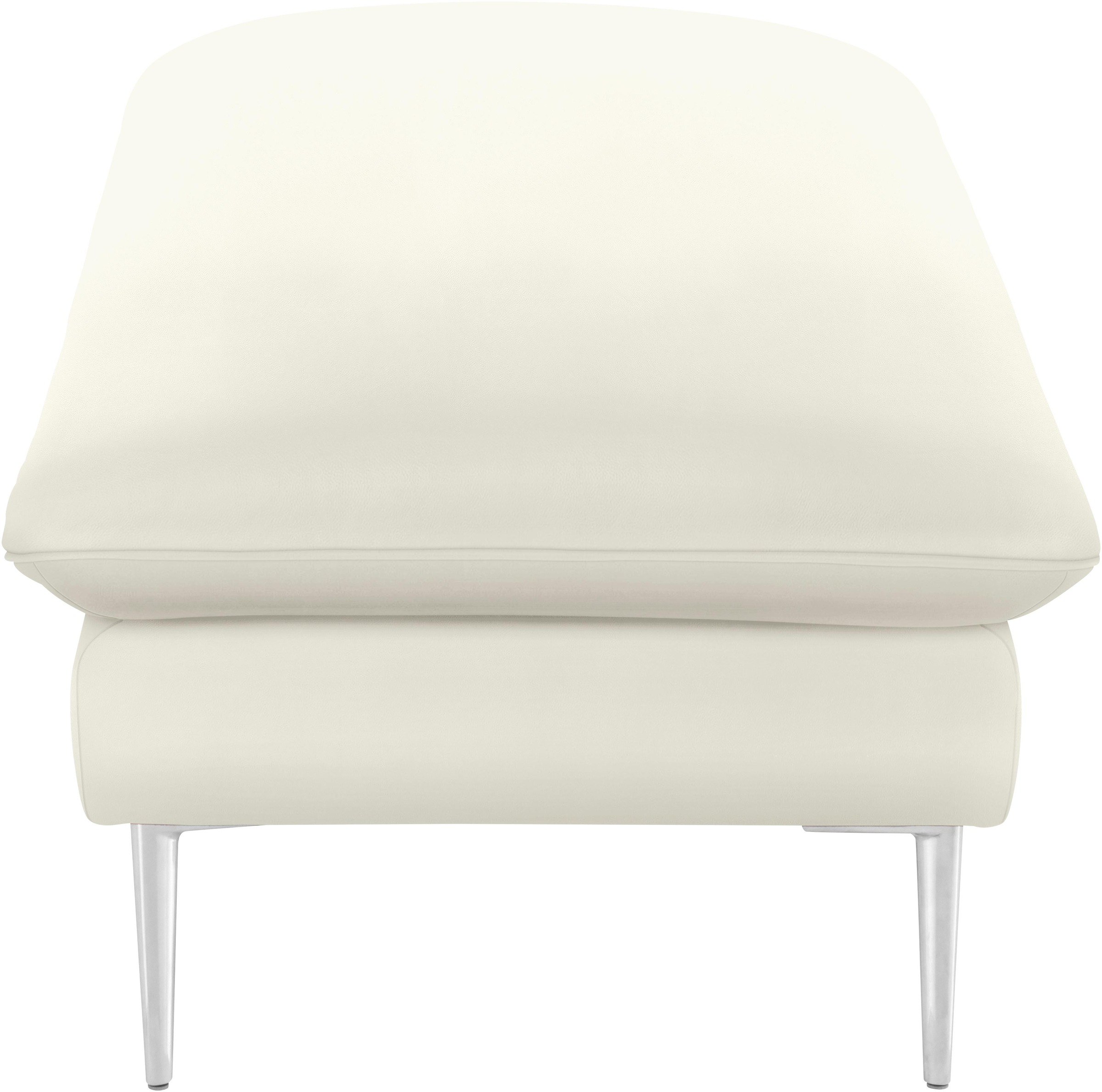 W.SCHILLIG Hocker »enjoy&MORE«, Füße Chrom glänzend, Breite 151 cm