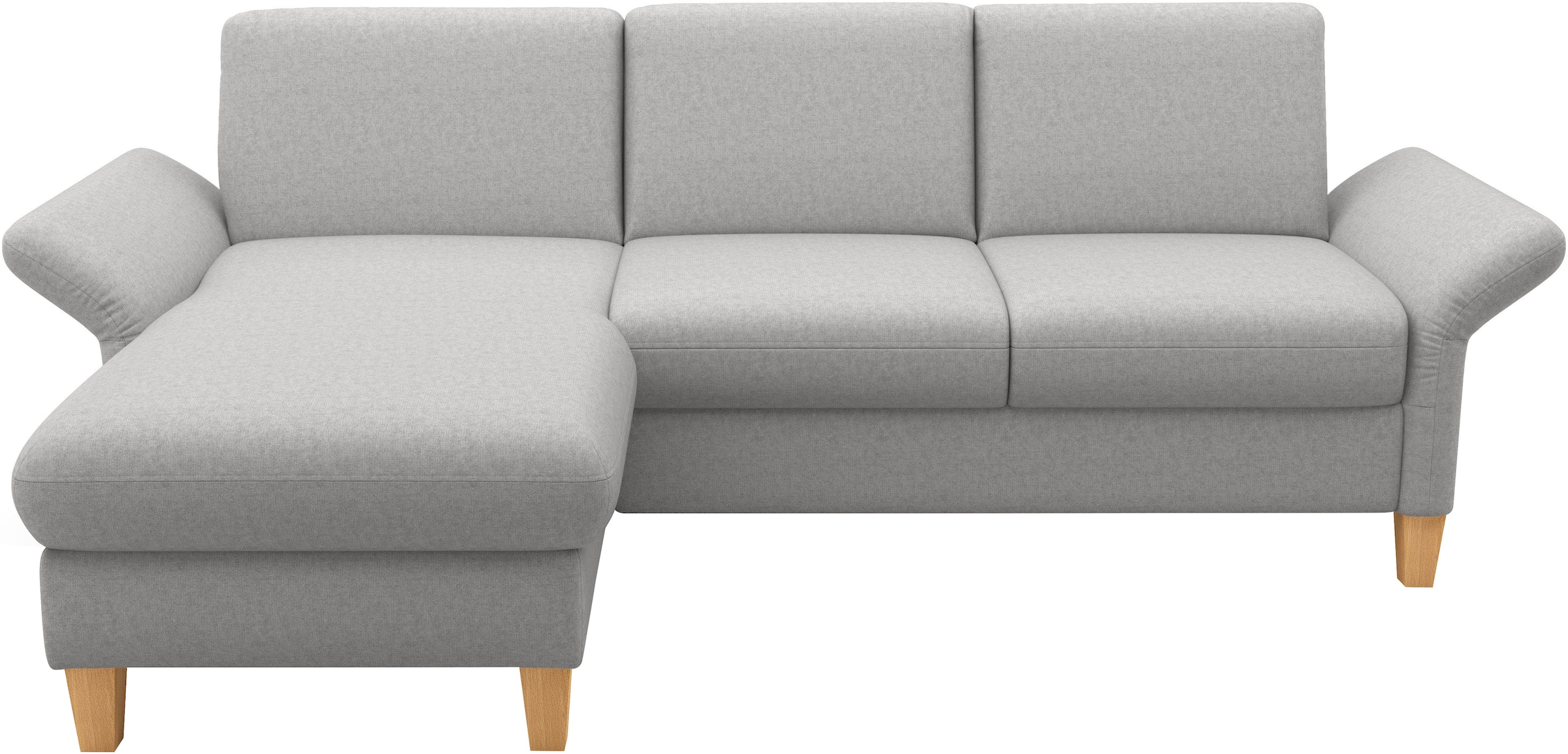 Home affaire Ecksofa »Rochelle, L-Form«, wahlweise mit Armteilverstellung, Bettfunktion und Bettkasten