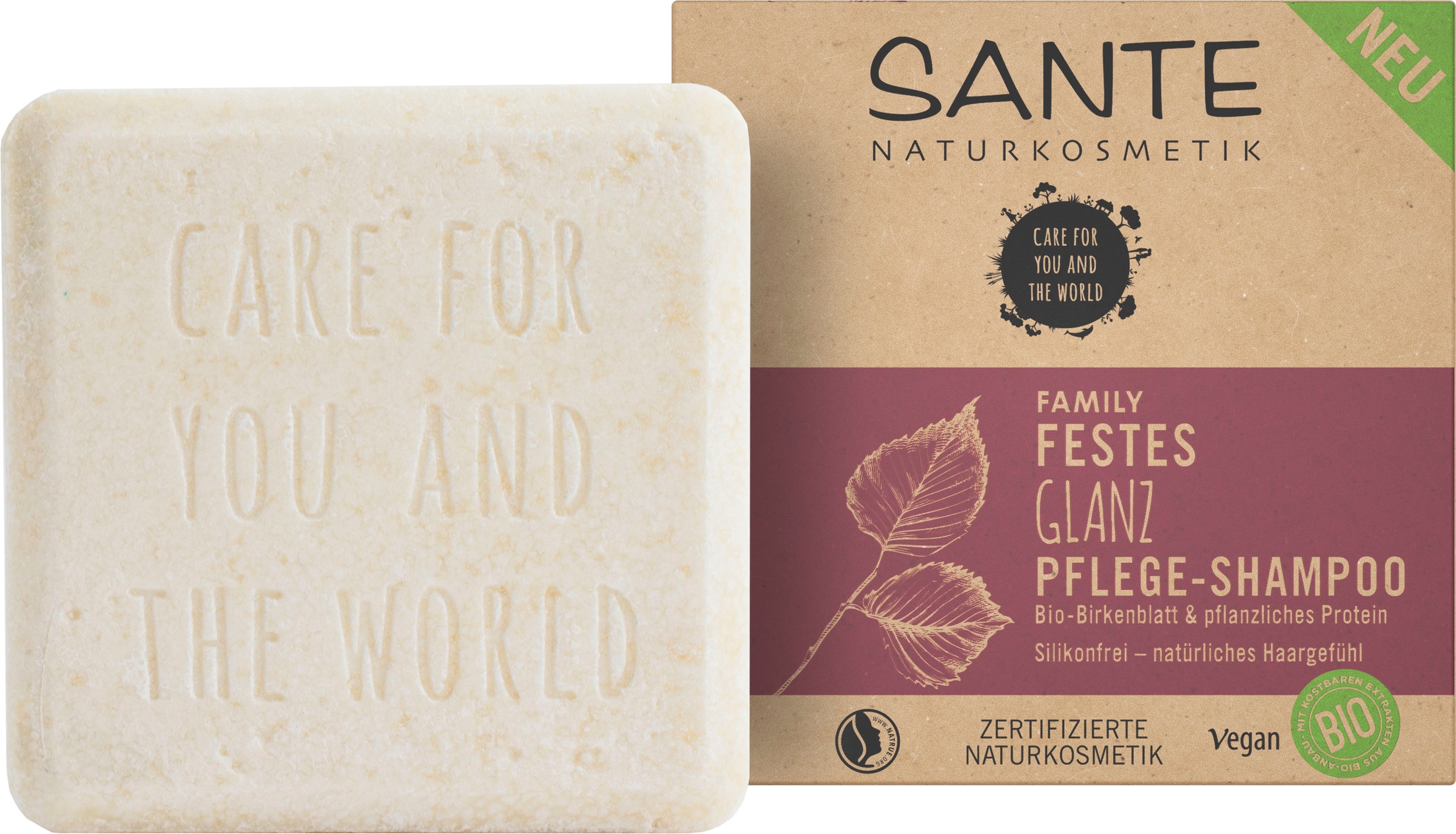 SANTE Festes Haarshampoo »FAMILY Glanz Pflege-Shampoo« kaufen