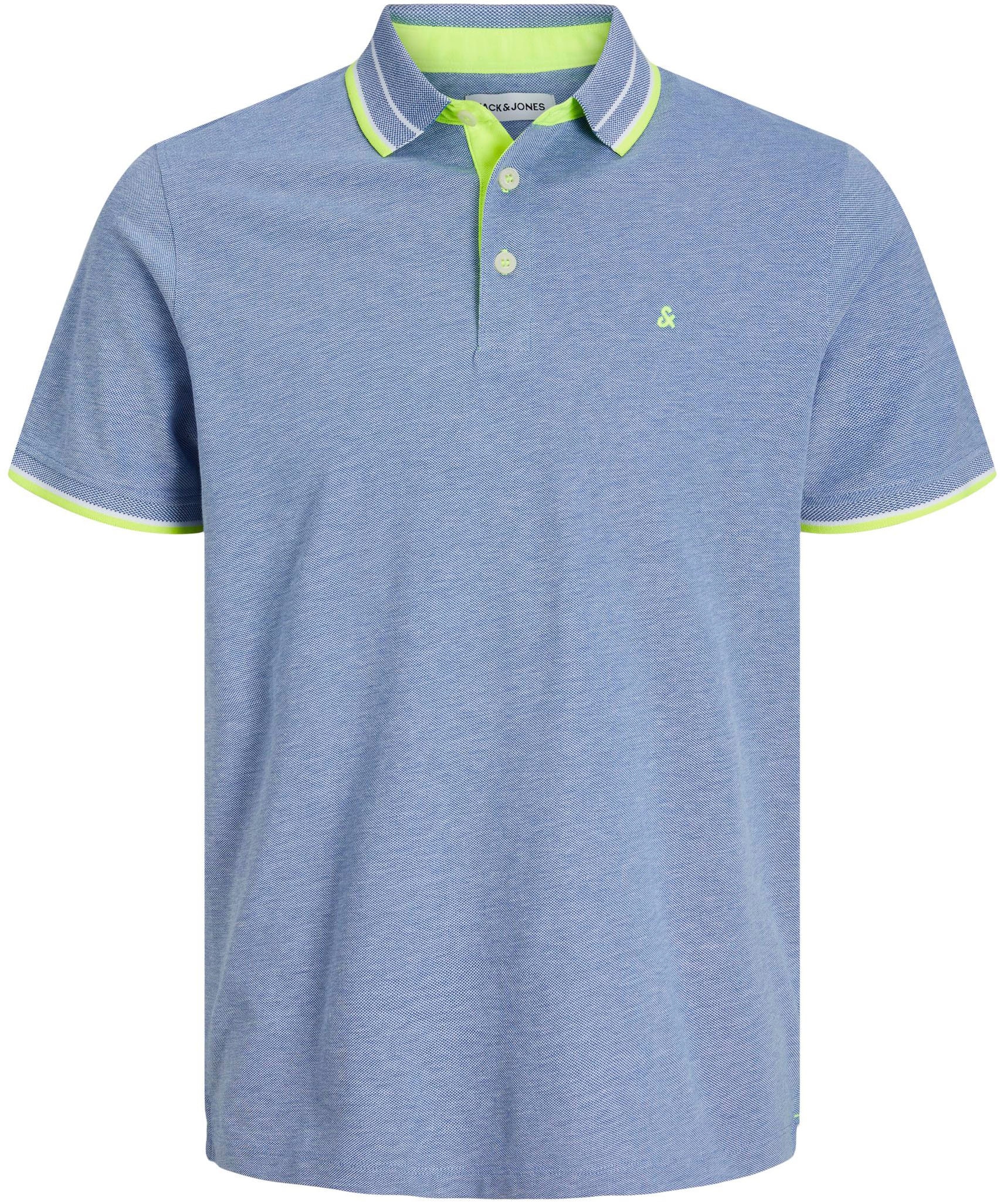Jack & Jones Poloshirt »JJEPAULOS POLO SS NOOS«, mit Logo Stickerei