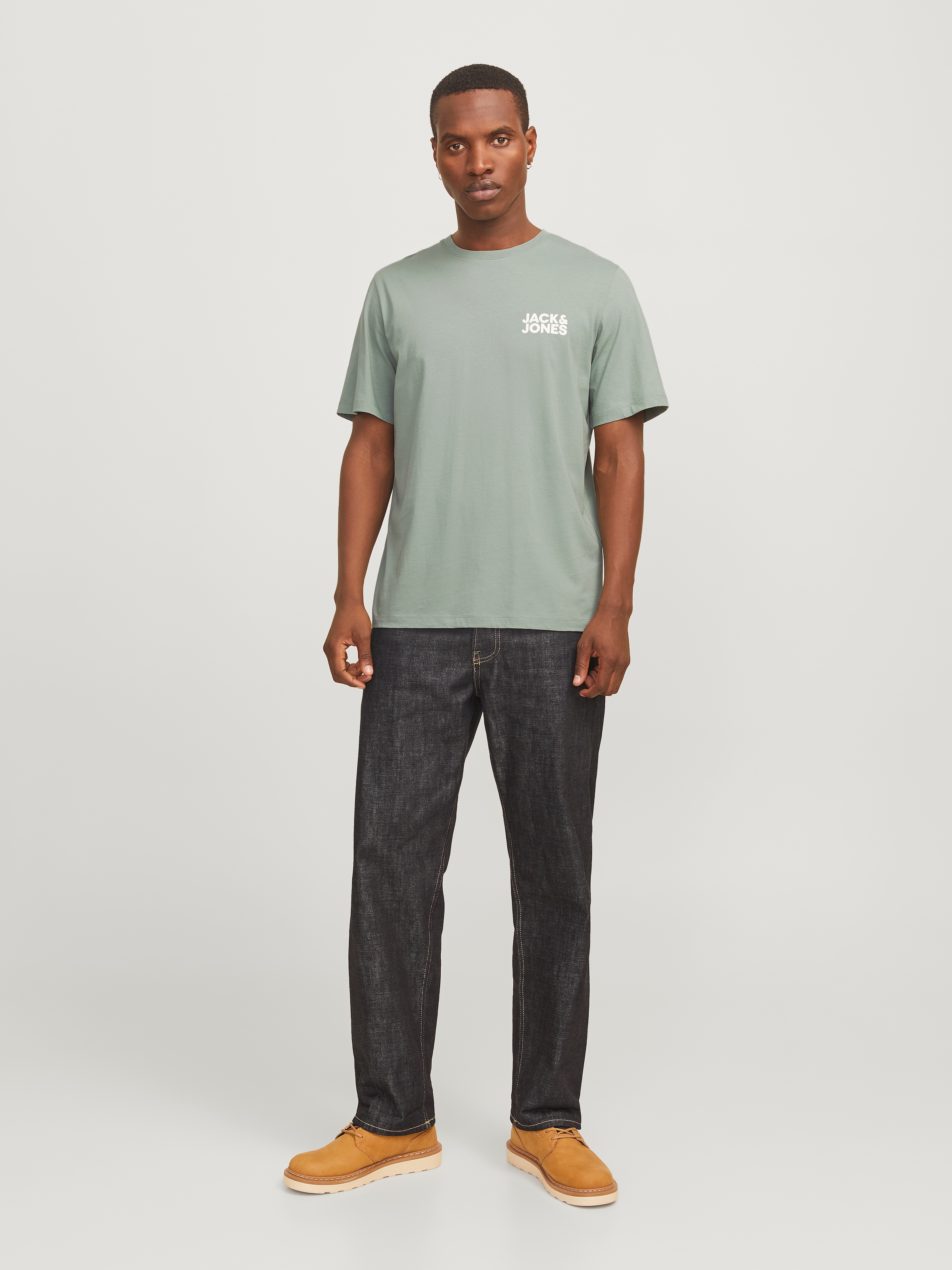 Jack & Jones Rundhalsshirt »JJECORP LOGO TEE SS«, mit Logo Print
