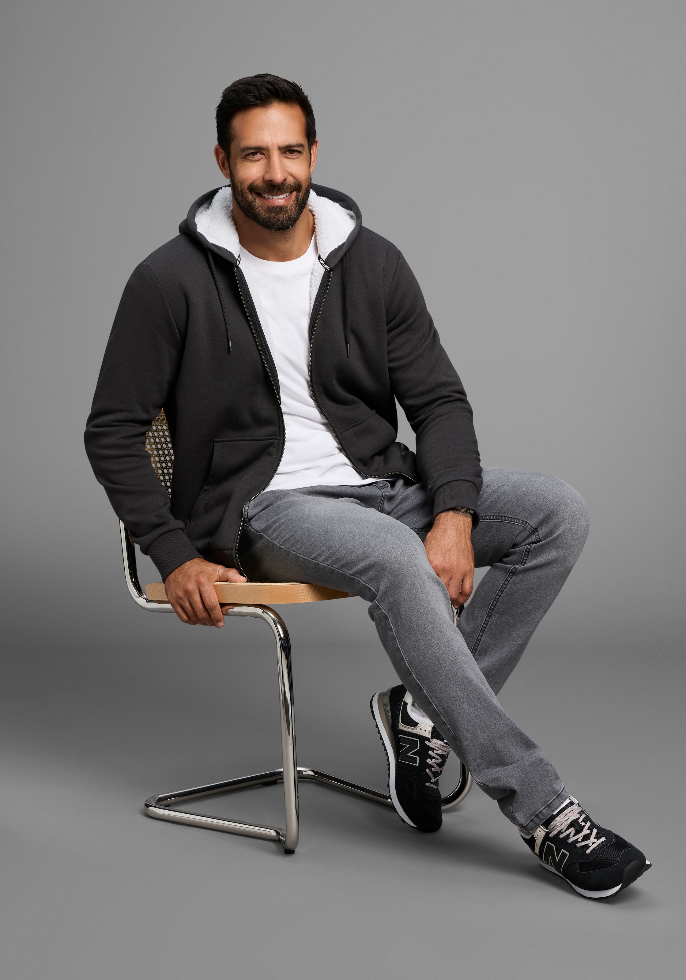 H.I.S Sweatjacke mit Teddyfutter - NEUE KOLLEKTION