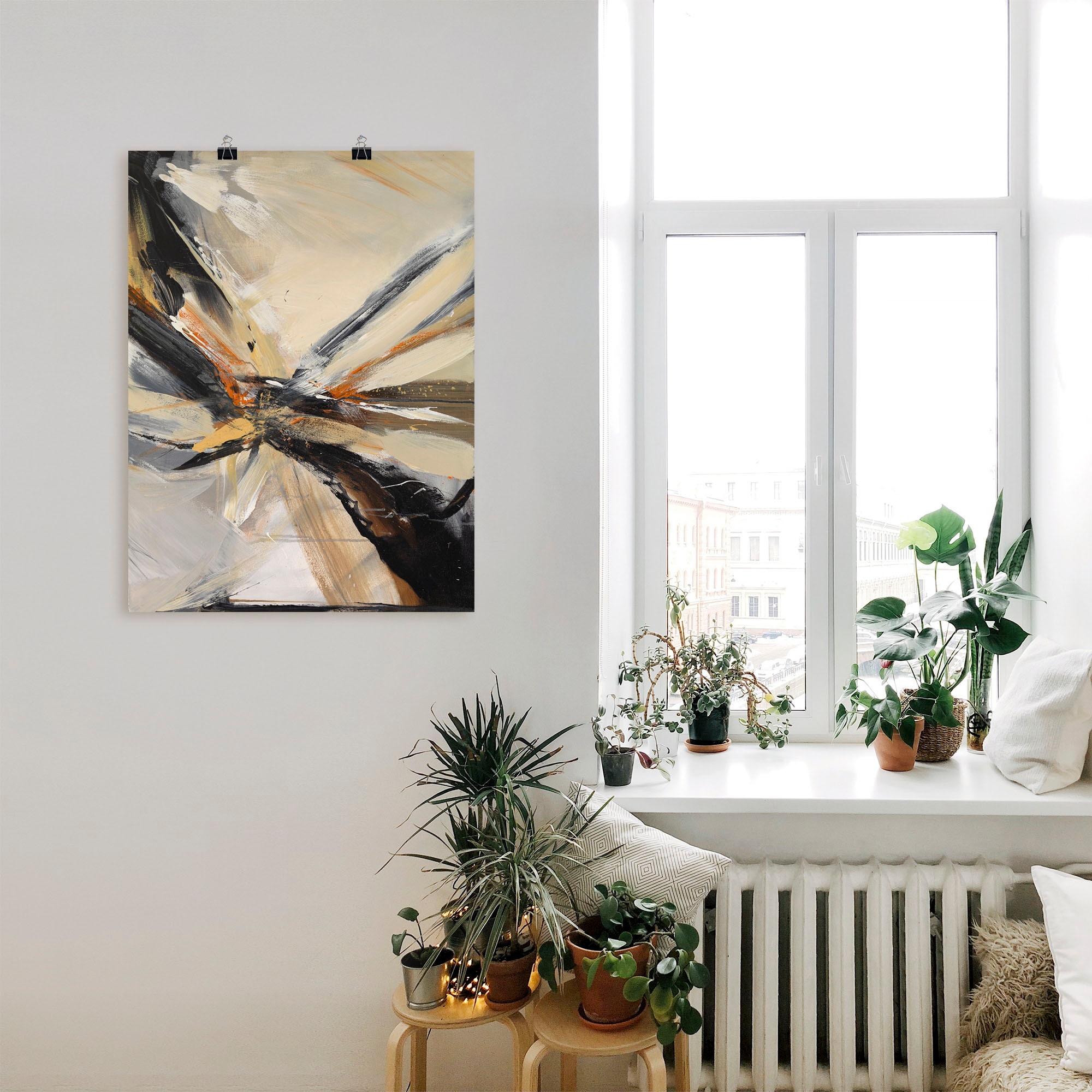 Artland Wandbild »Abstrakt III« Gegenstandslos 1 Stk. tlg. als Leinwandbild, Poster in verschied. Größen