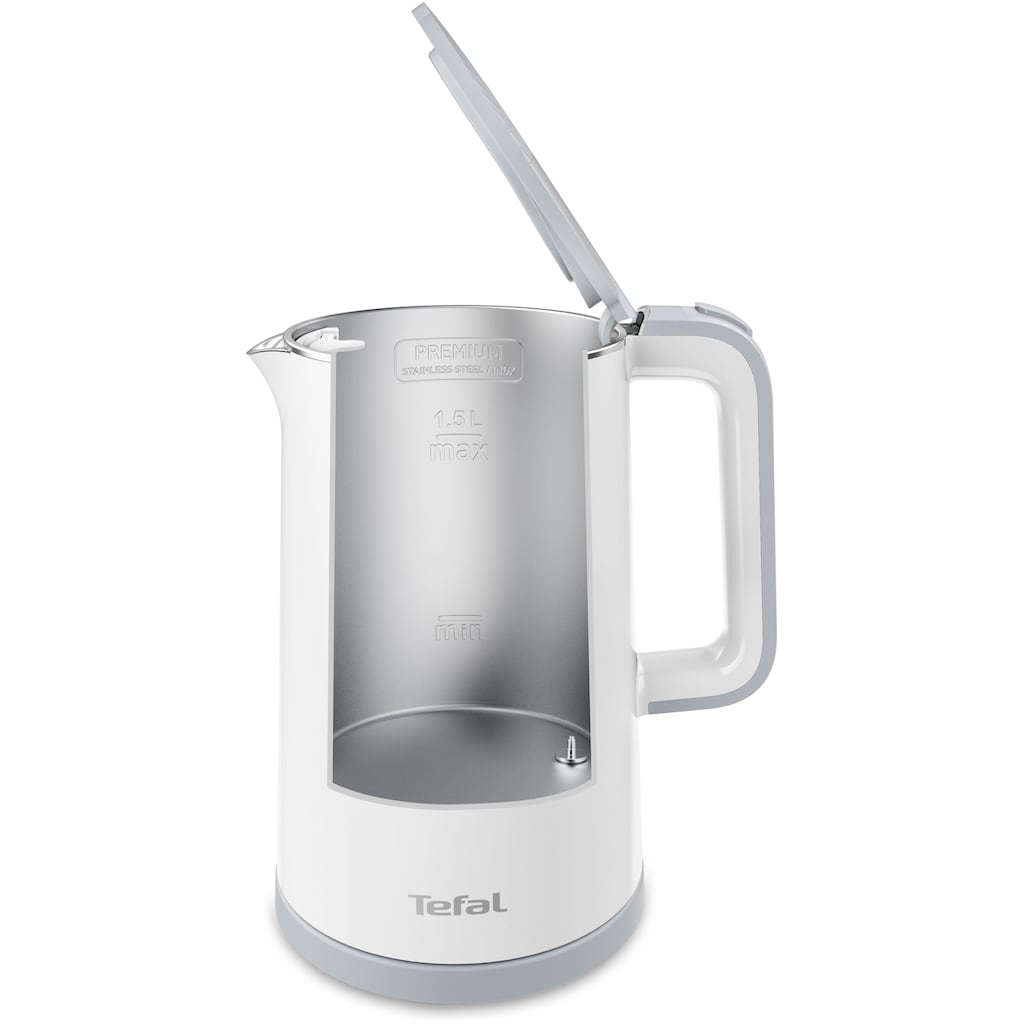 Tefal Wasserkocher »KO6931«, 1,5 l, 1800 W, 5 Temperaturstufen; Warmhaltefunktion; 360° drehbar; Live-Temperatur