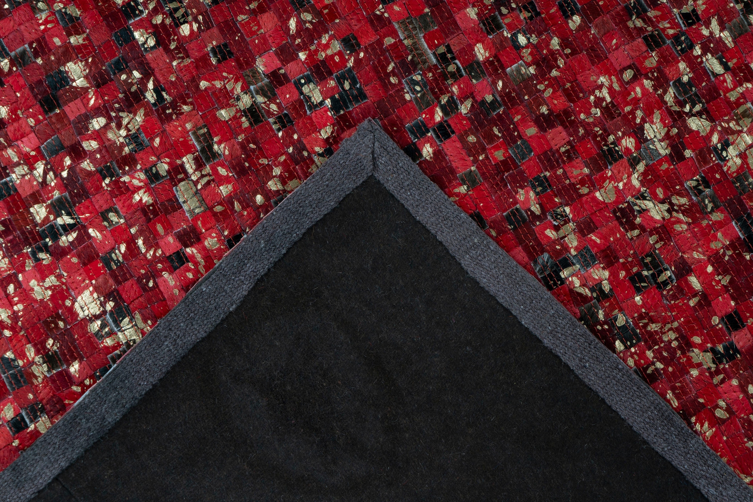 calo-deluxe Fellteppich »Vezzana 615« rechteckig 5 mm Höhe echtes Rinderfell, Wohnzimmer